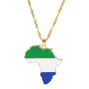 United Colors of Africa Pendant Necklace-Afroadorn 