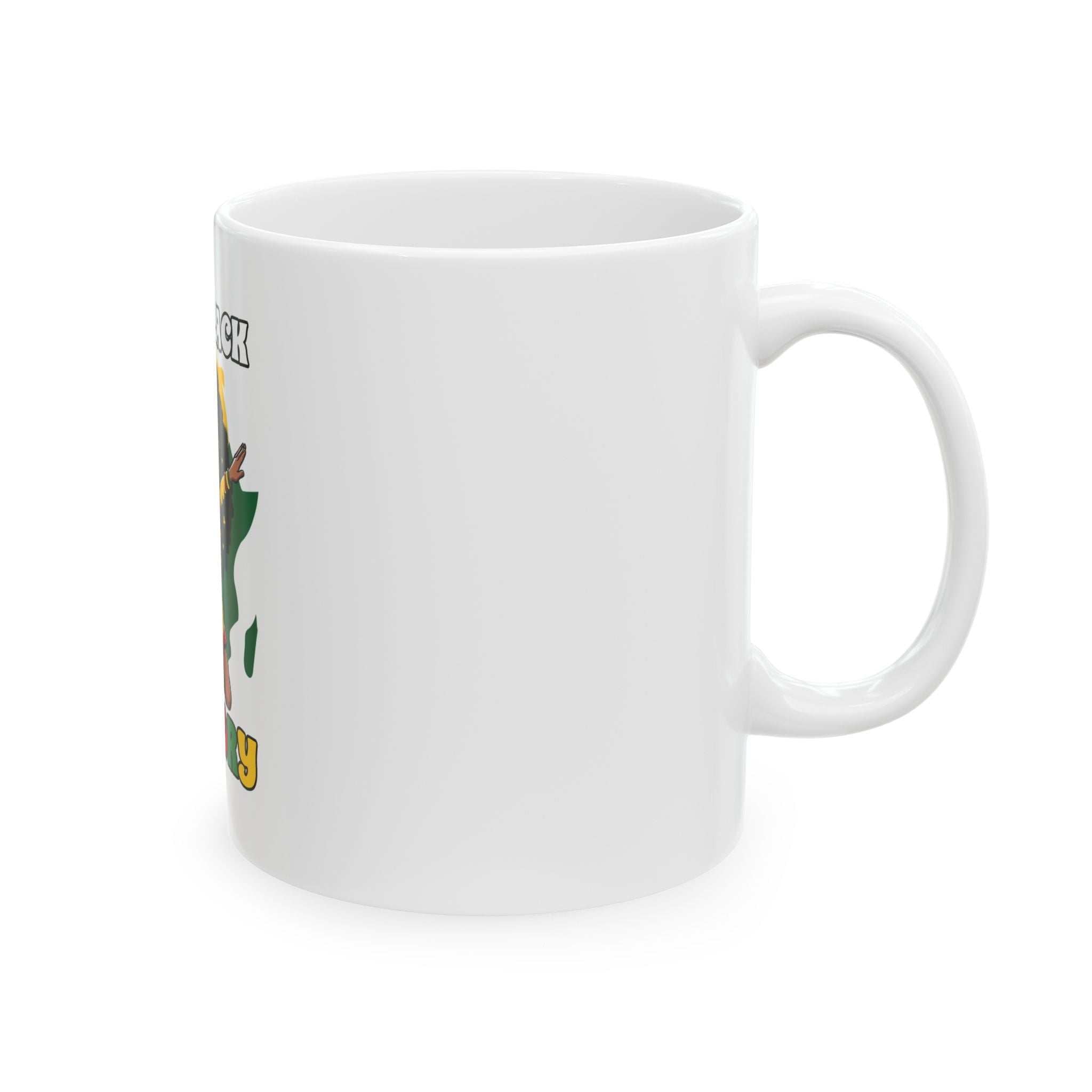 Pan-African Pride 'I Am Black History' Mug-Afroadorn 