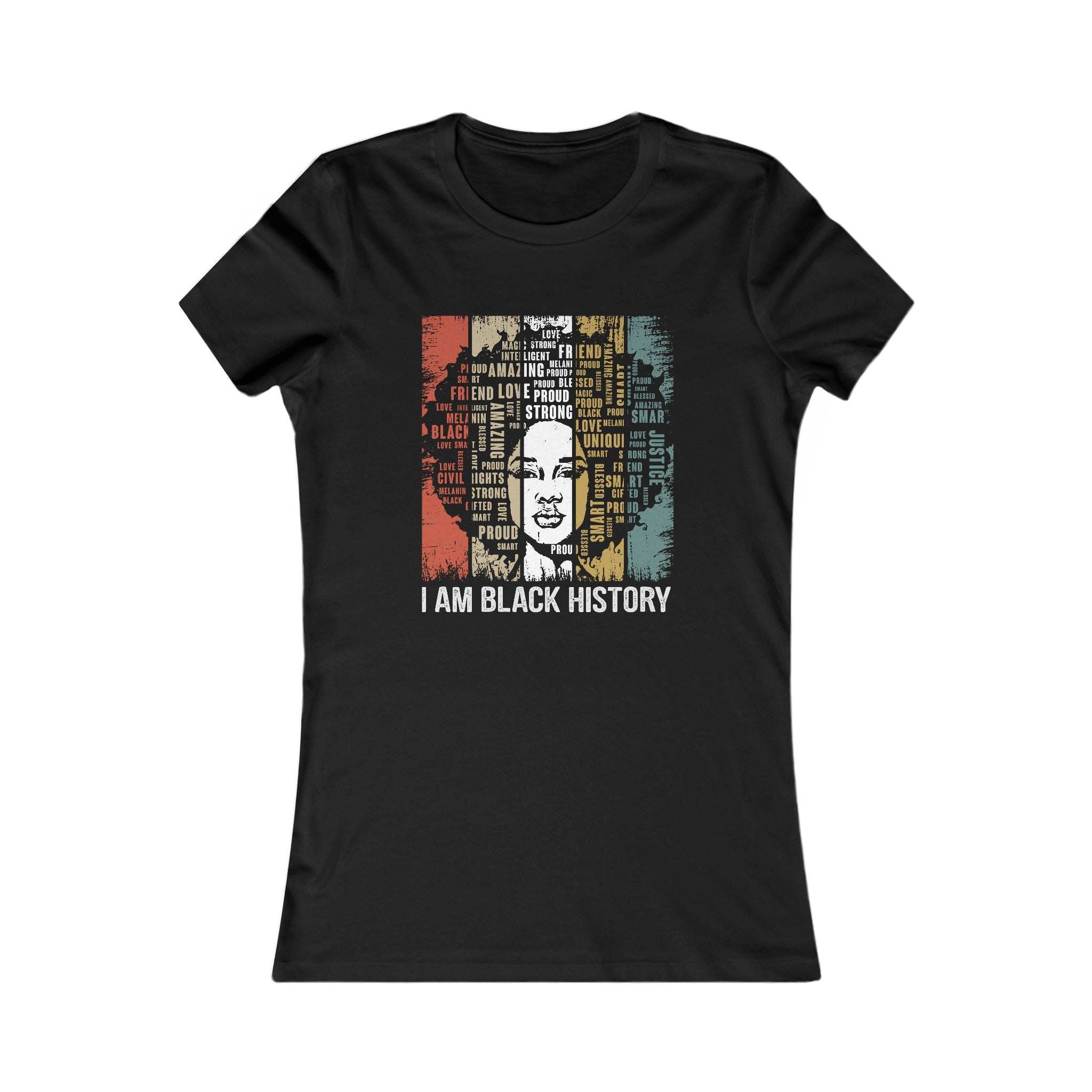 I Am Black History T-Shirt-Afroadorn 