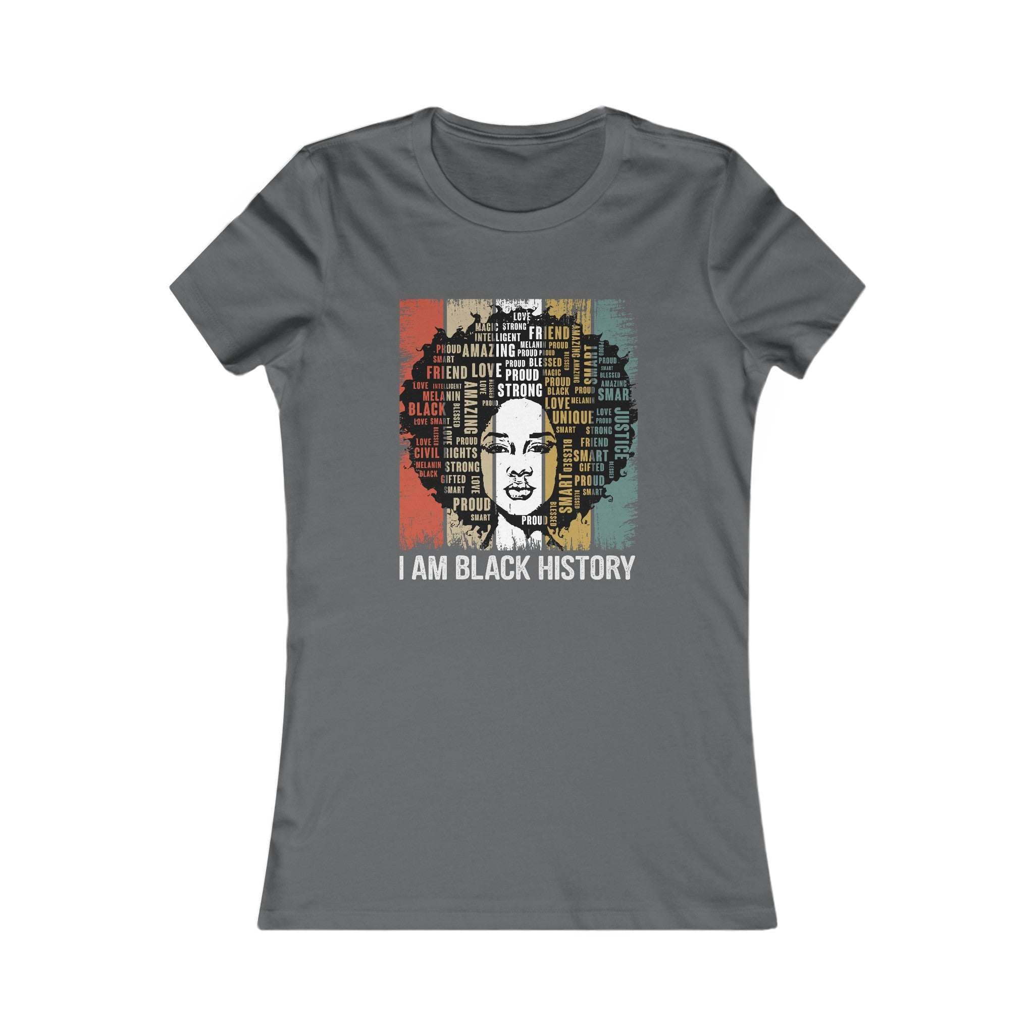 I Am Black History T-Shirt-Afroadorn 