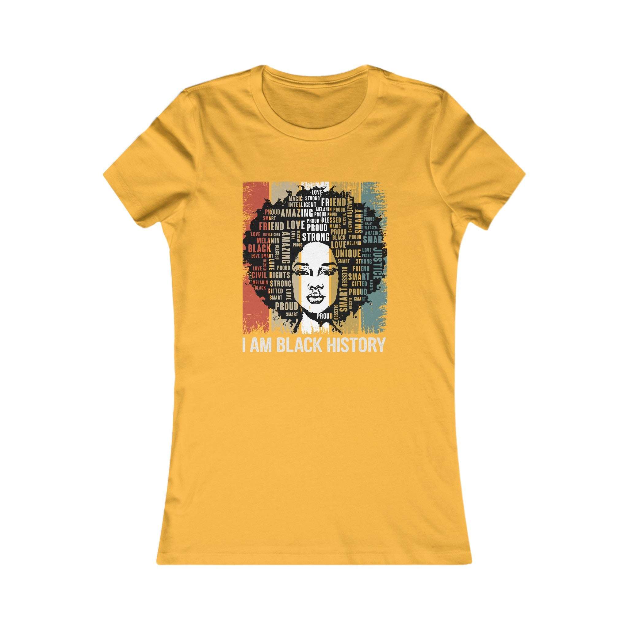 I Am Black History T-Shirt-Afroadorn 