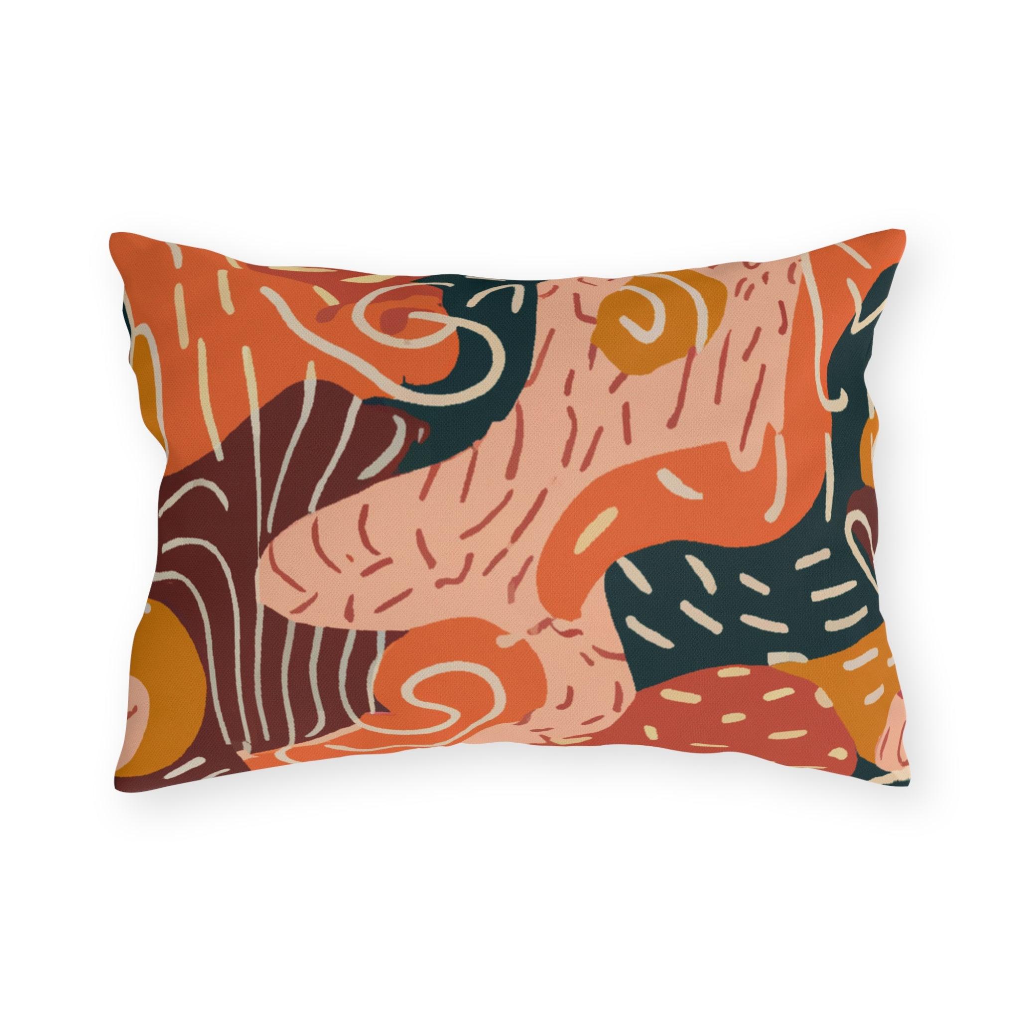 AfroEarth Outdoor Throw Pillow-Afroadorn 