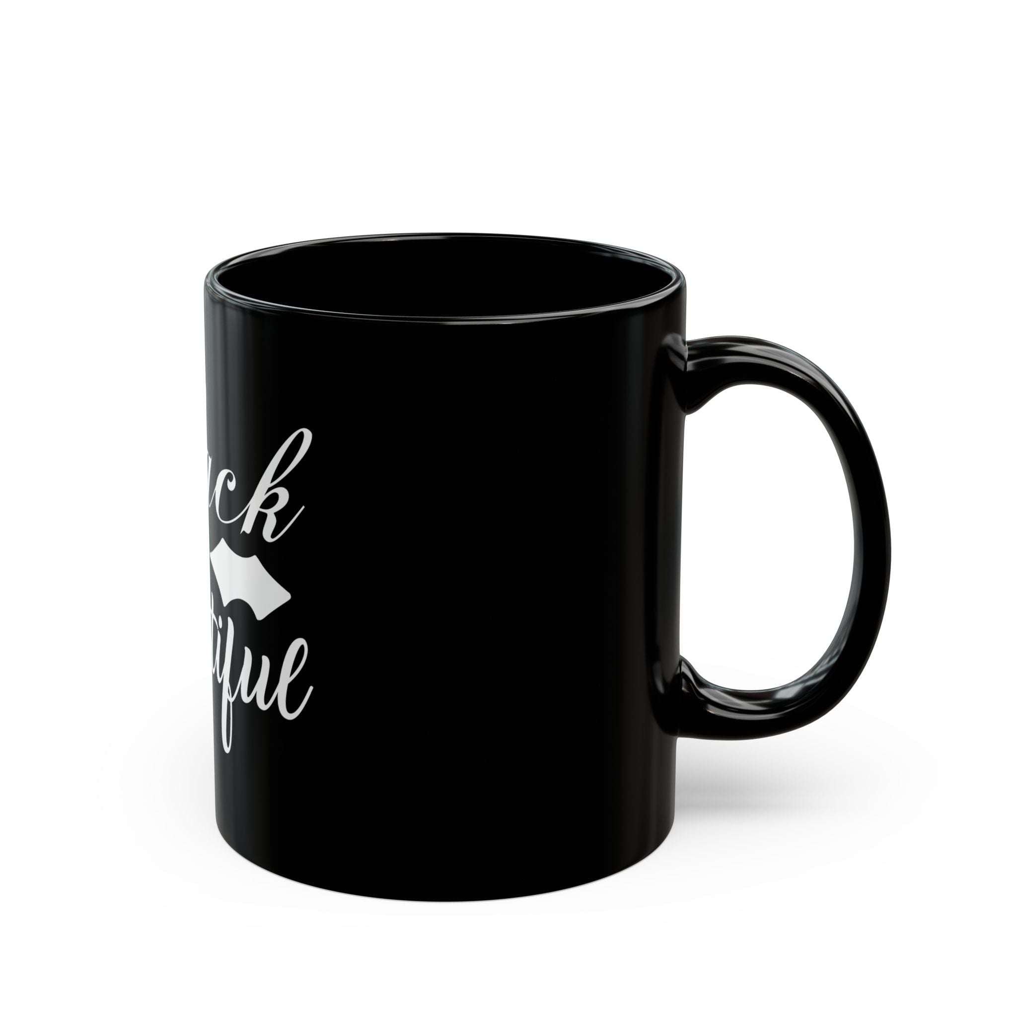 Black is Beautiful Bold Contrast Mug-Afroadorn 