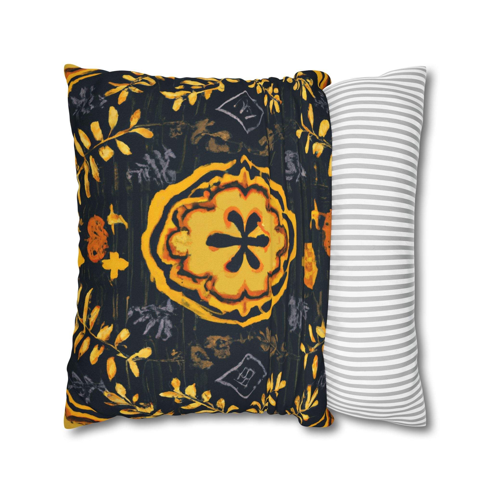 Vibrant Autumn Roots African-Inspired Pillow Case-Afroadorn 