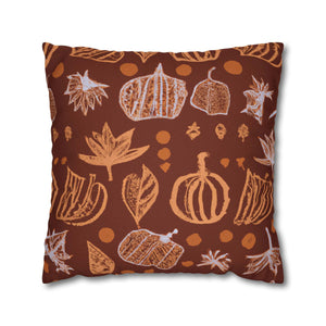 Earthy Afrocentric Botanical Pillow Case-Afroadorn 