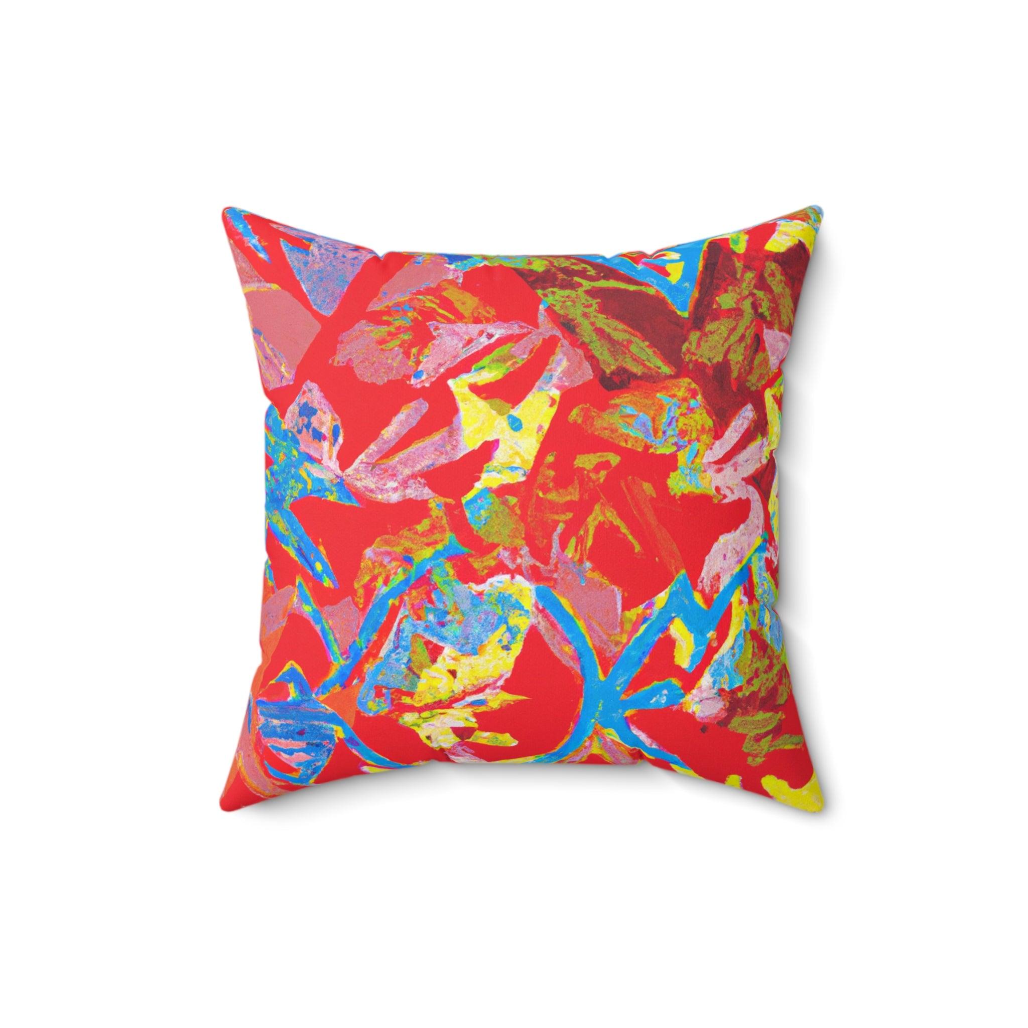 Umasani Vibrant African Art Throw Pillow-Afroadorn 