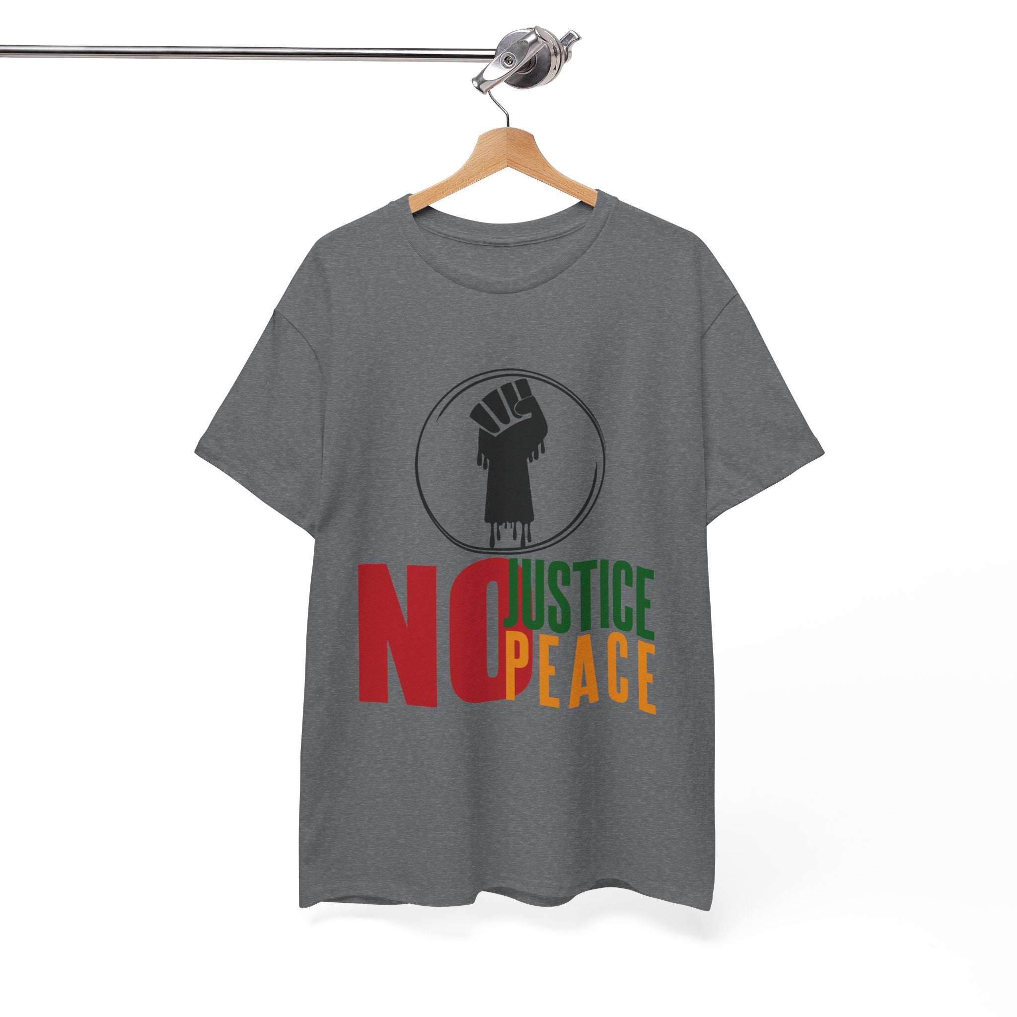 No Justice No Peace T-Shirt-Afroadorn 