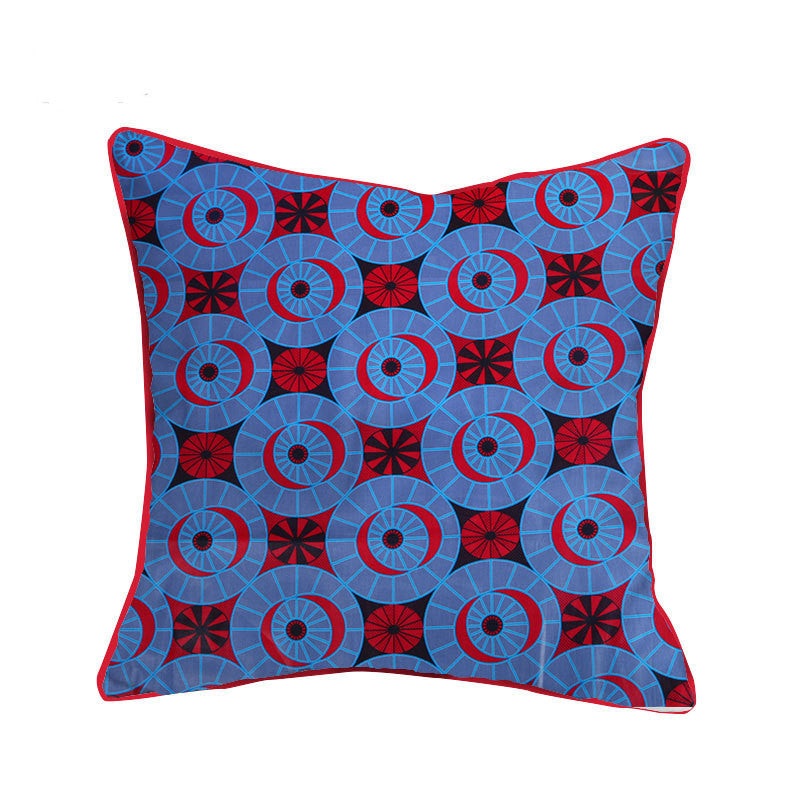 Vibrant Heritage Batik Pillow Case-Afroadorn 