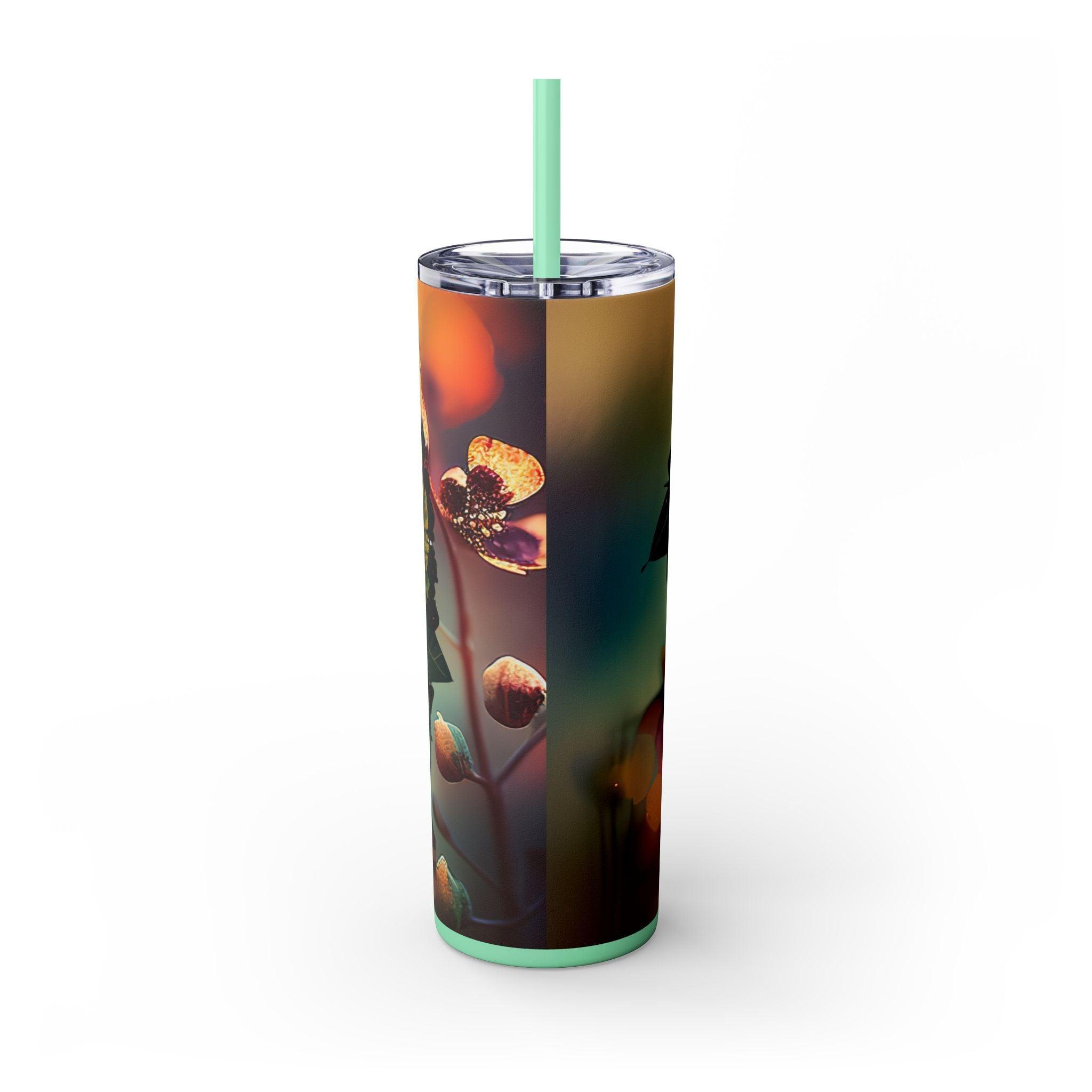 Earthy Afro Beauty 20oz Tumbler-Afroadorn 