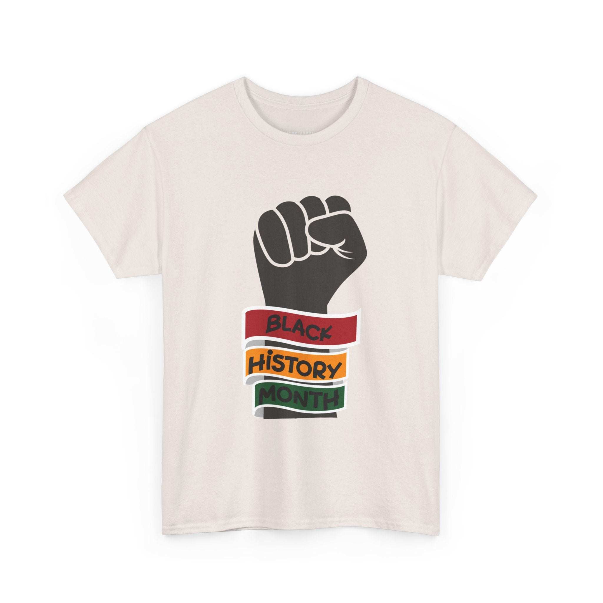 Black History Month Power T-Shirt-Afroadorn 