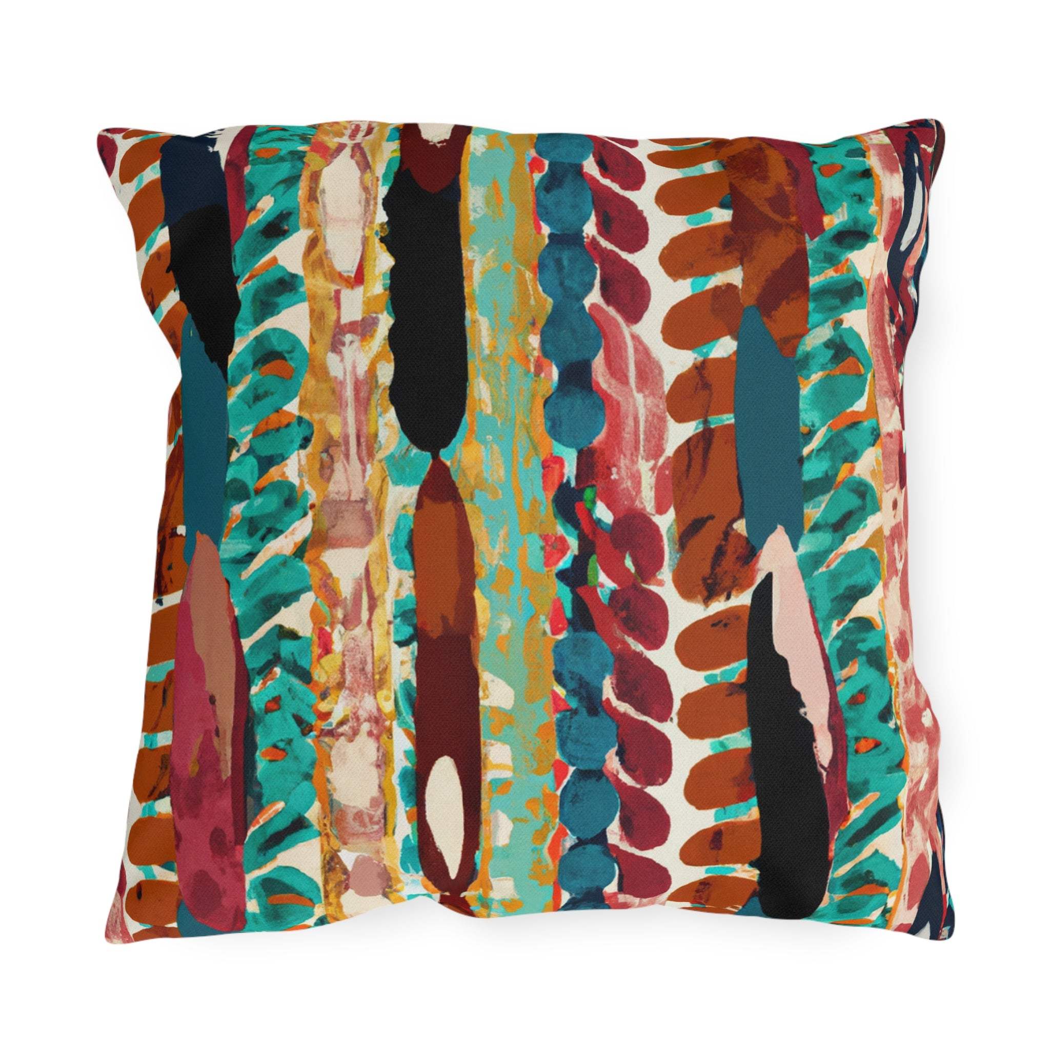 AfriPride Sundance Outdoor Throw Pillow-Afroadorn 