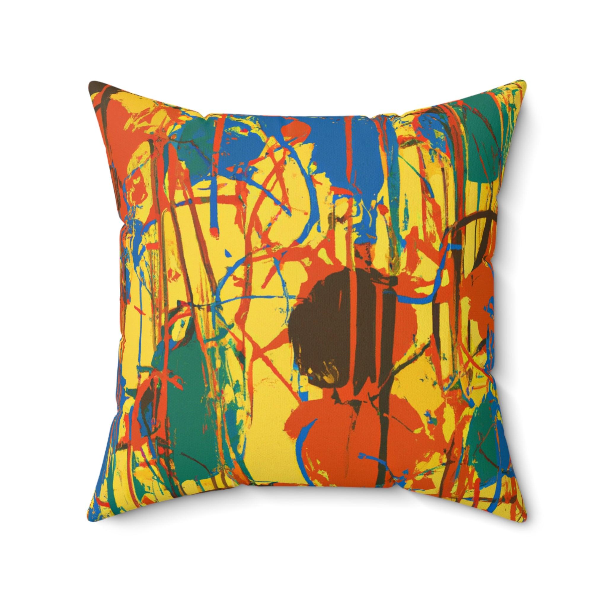 Bambakou Vibrant African Heritage Throw Pillow-Afroadorn 