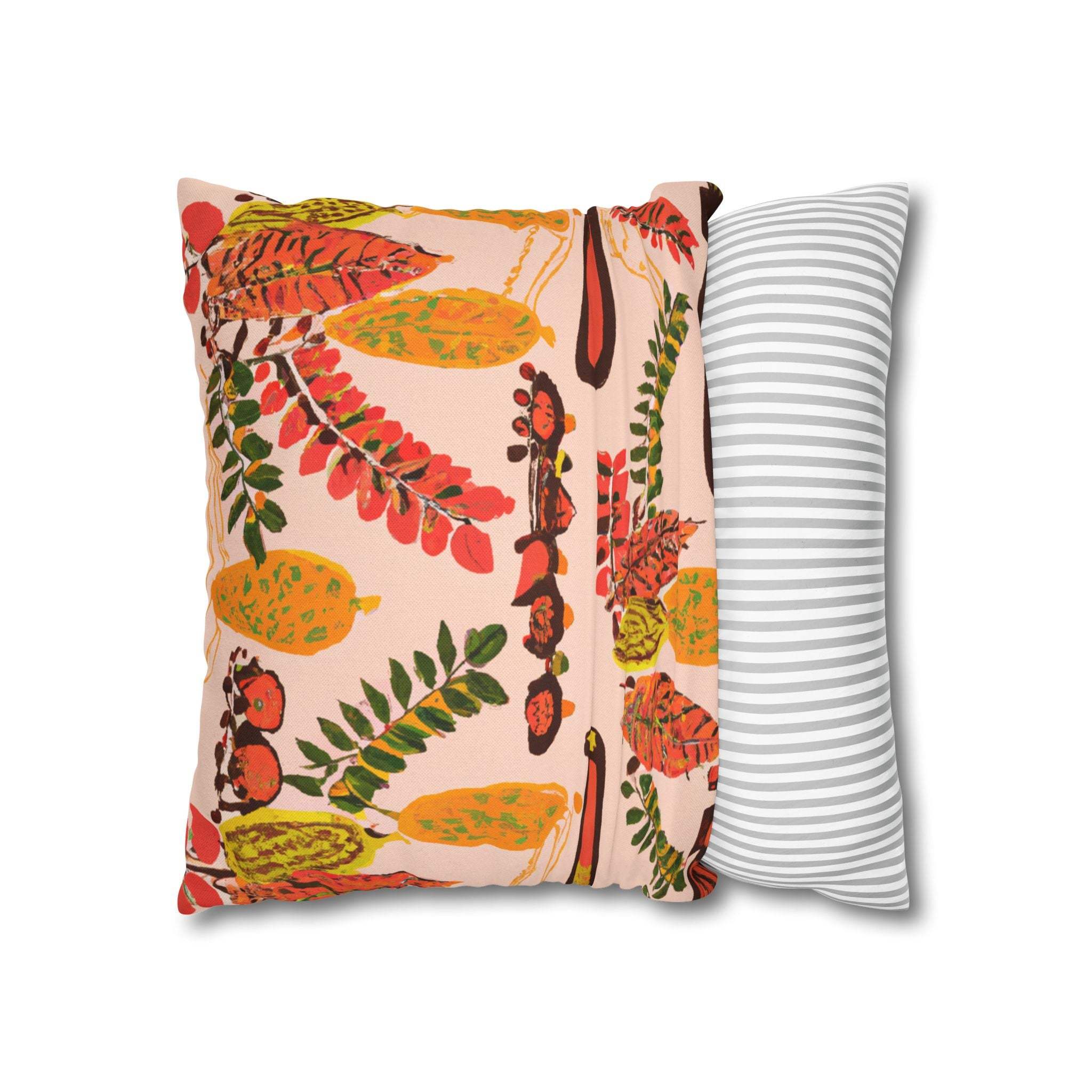 AfroVibrance Botanical Pillow Case-Afroadorn 