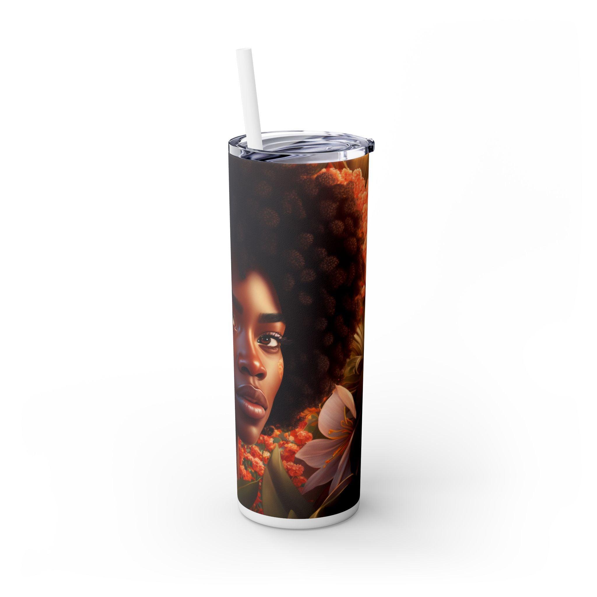 AfroGirl Glory 20oz Tumbler-Afroadorn 