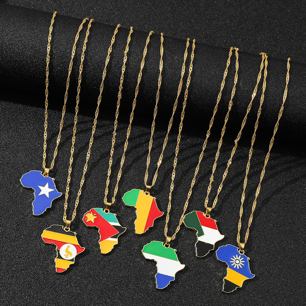 United Colors of Africa Pendant Necklace