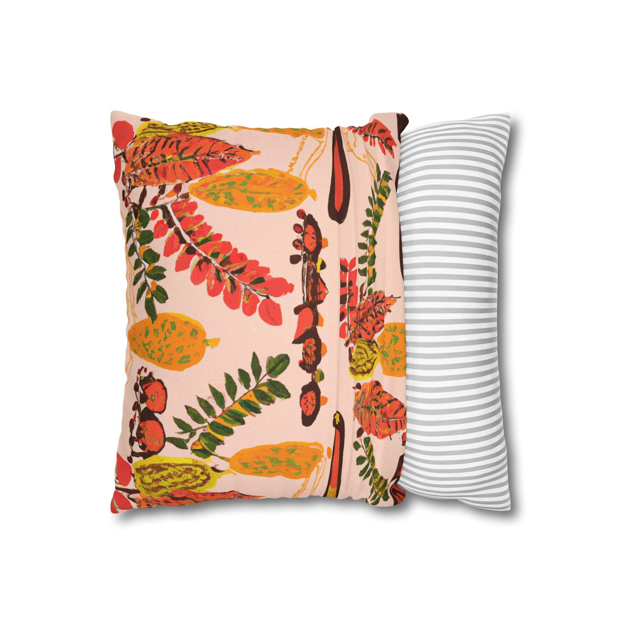 AfroVibrance Botanical Pillow Case-Afroadorn 