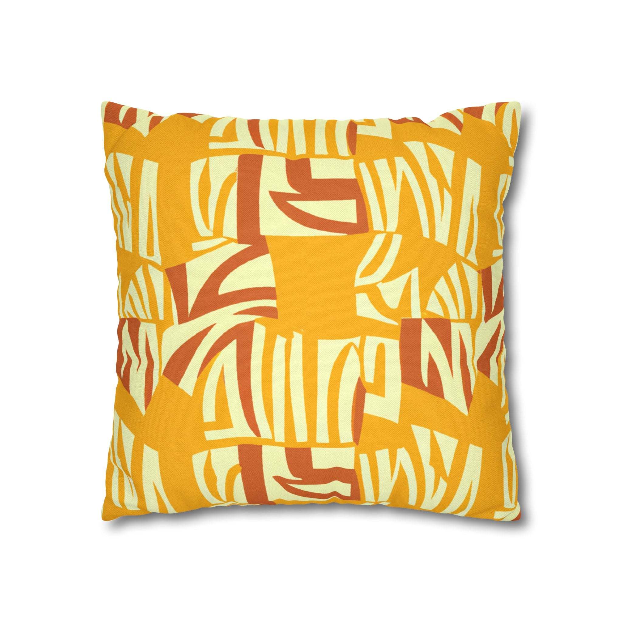 Savannah Sunset Modern African-Inspired Pillow Case-Afroadorn 