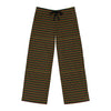 Unity Striped Pajama Pants in Pan-African Colors-Afroadorn 