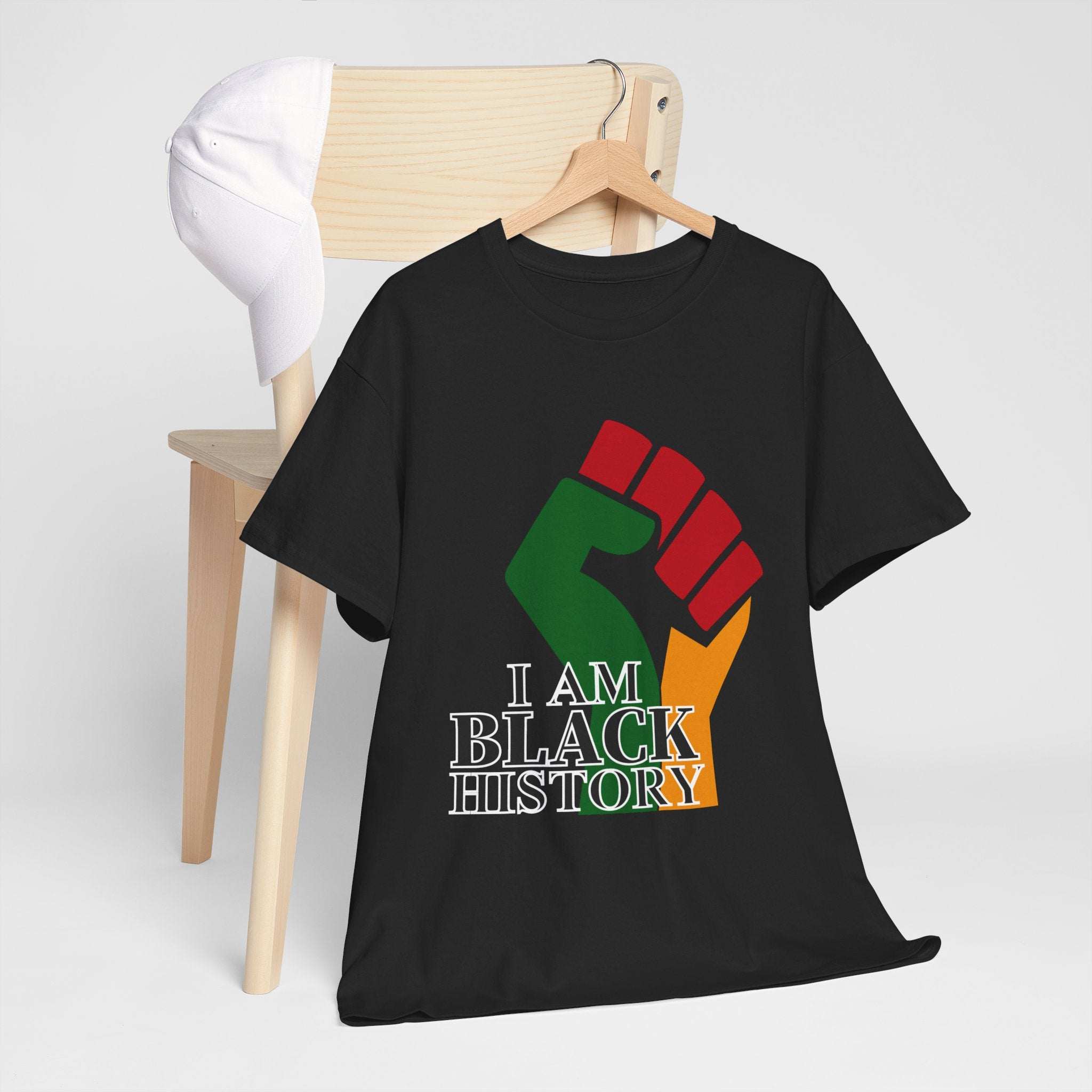 I Am Black History T-Shirt-Afroadorn 