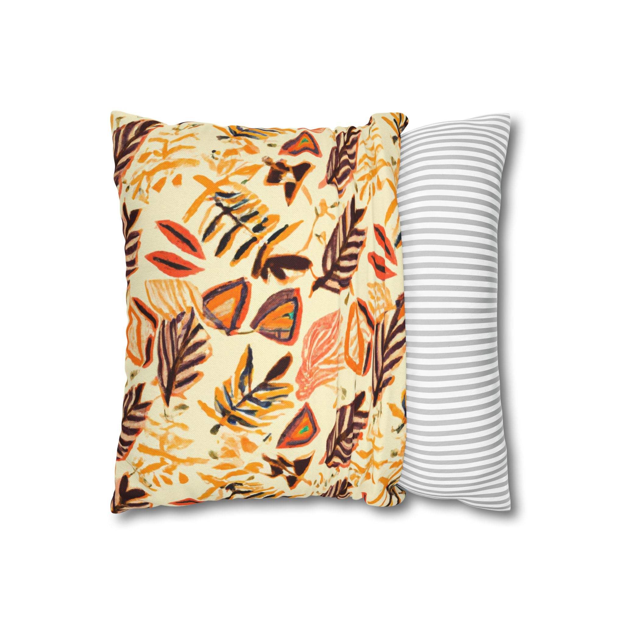 Earthy Vibes: African-Inspired Baobab Throw Pillow Cover-Afroadorn 