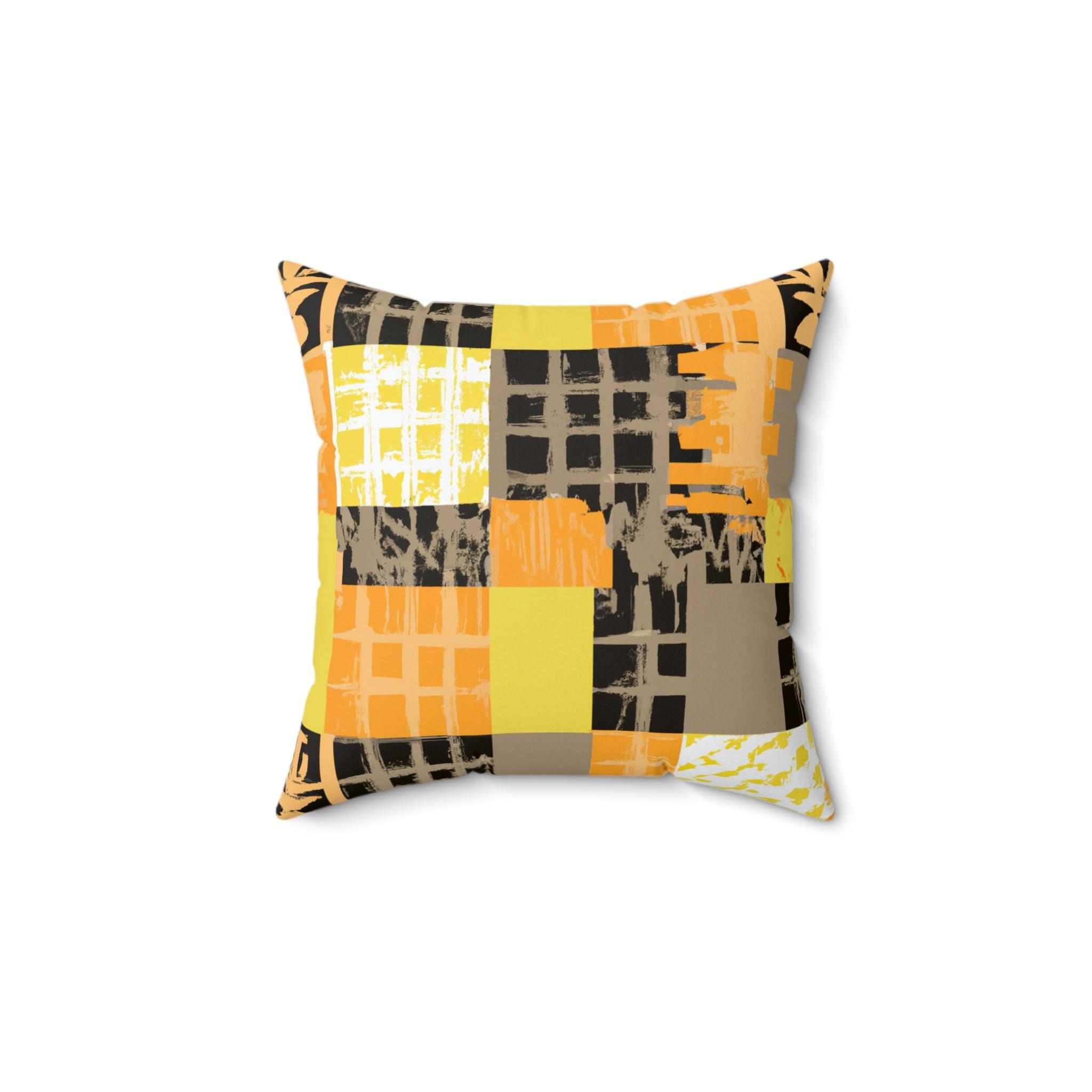 Afrocentric Vibrance Throw Pillow-Afroadorn 