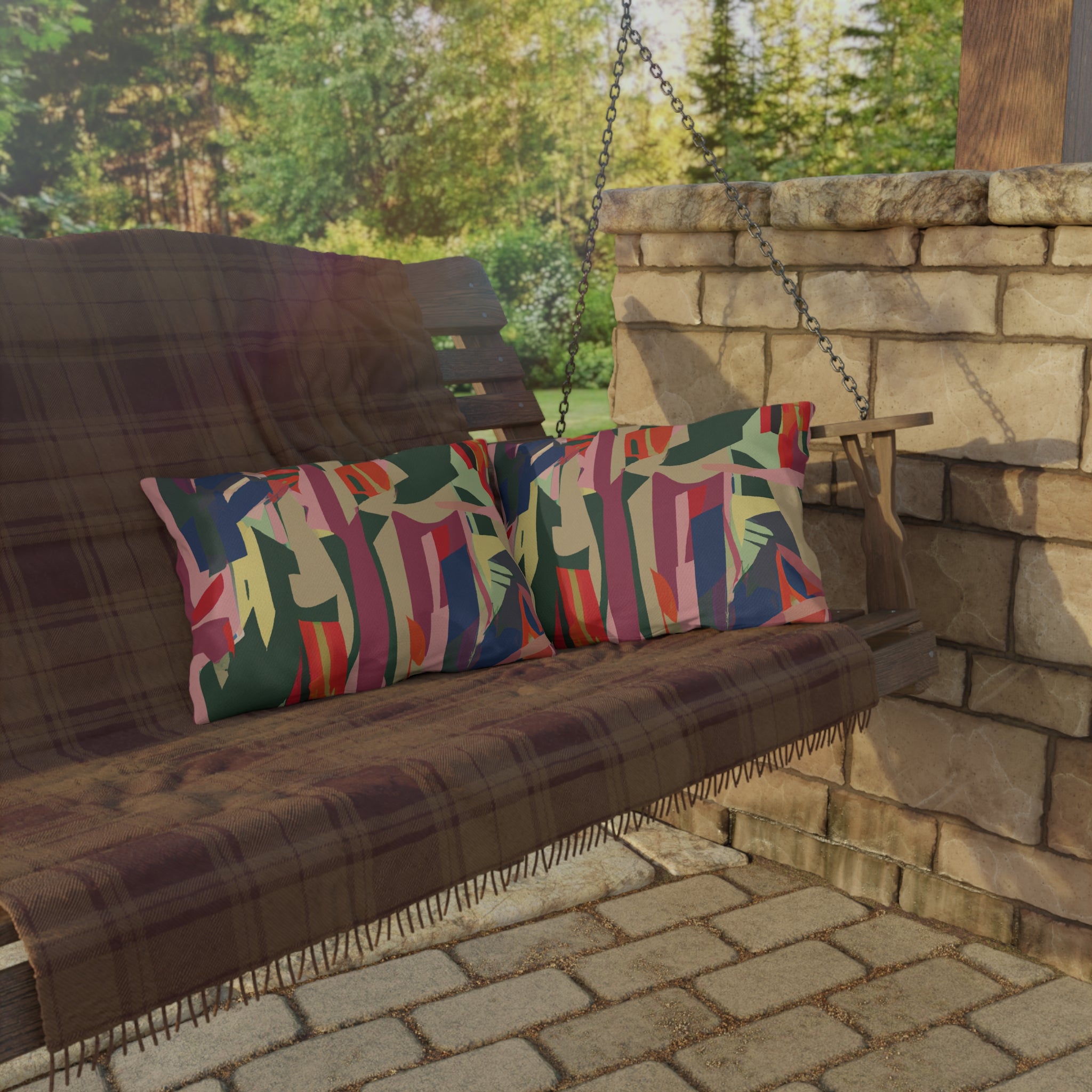 Pan-African Pride Outdoor Pillow