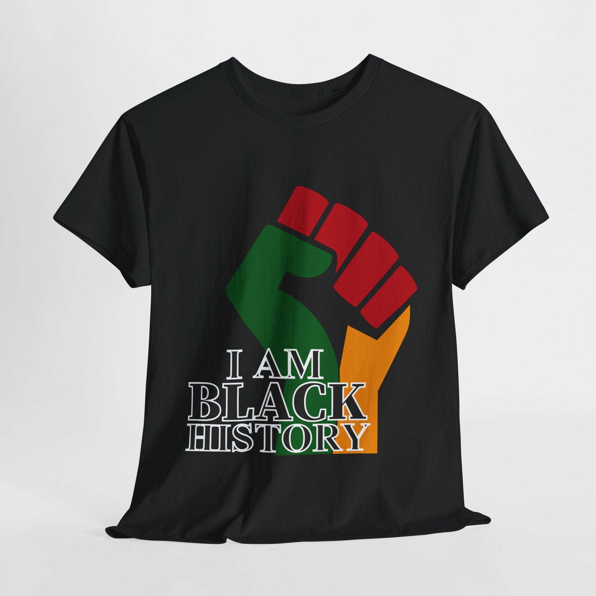 I Am Black History T-Shirt-Afroadorn 