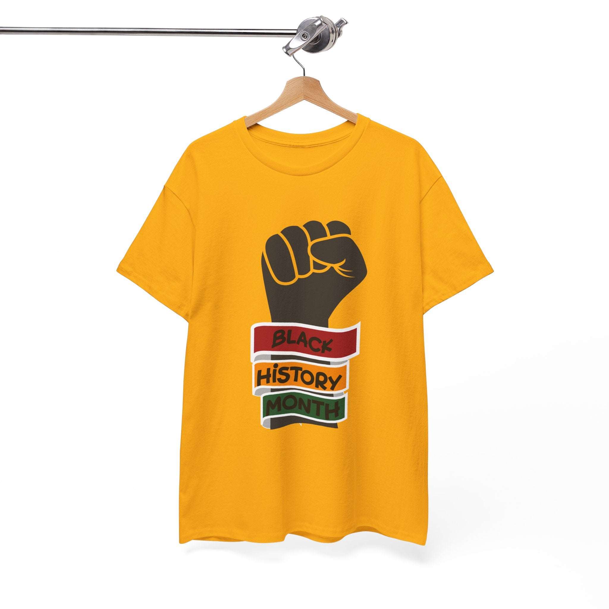 Black History Month Power T-Shirt-Afroadorn 