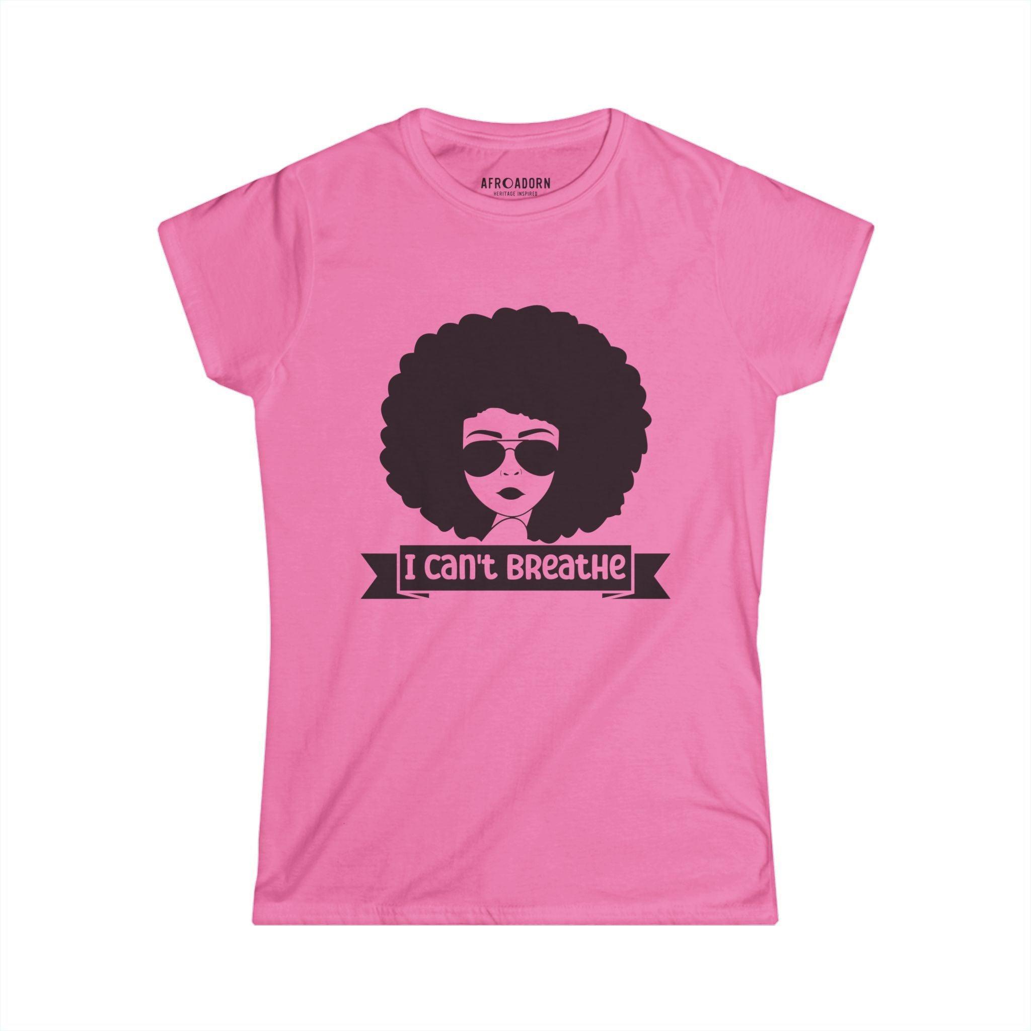 I Can't Breathe Women's T-Shirt-Afroadorn 