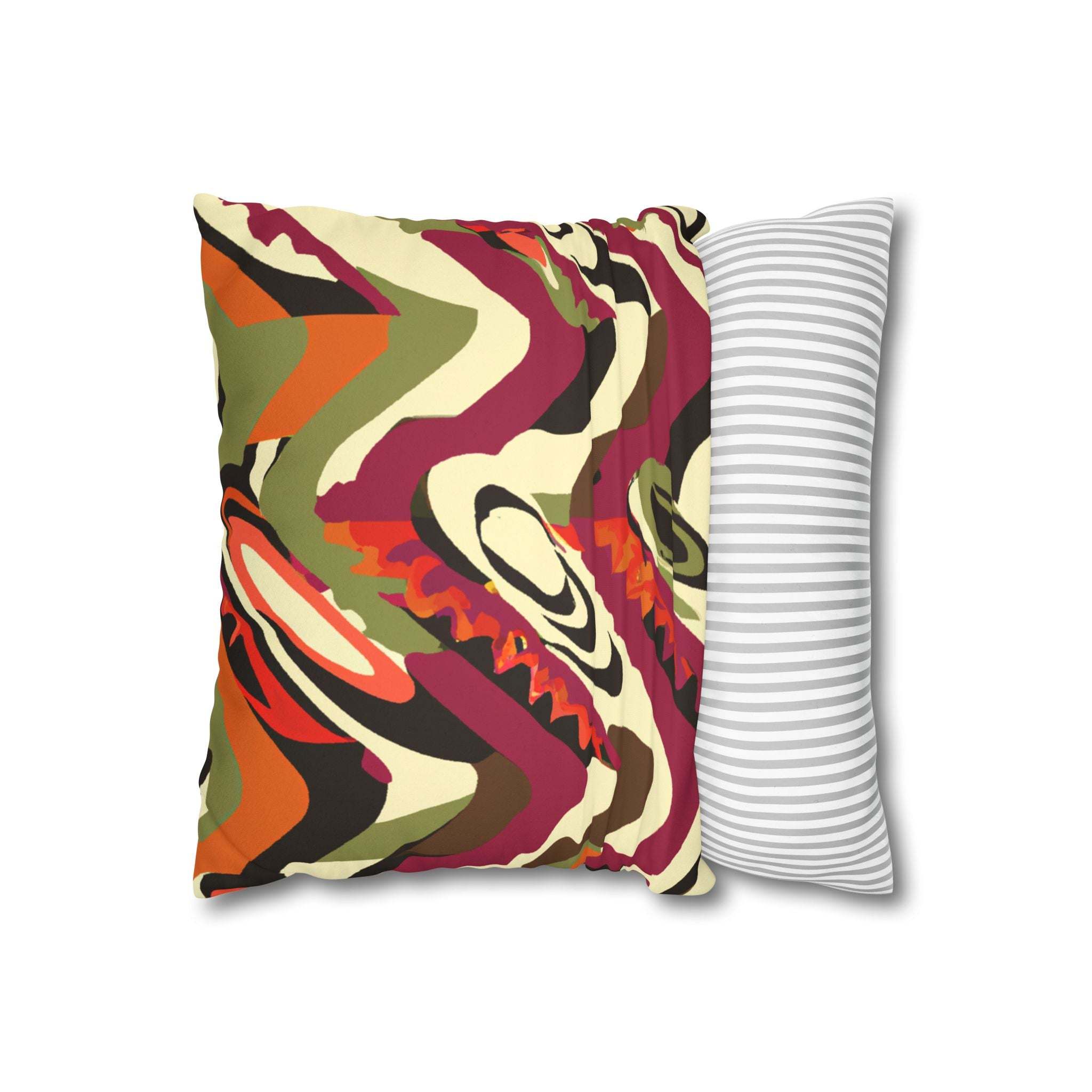 Earth Tones Safari Plush Pillow Case-Afroadorn 