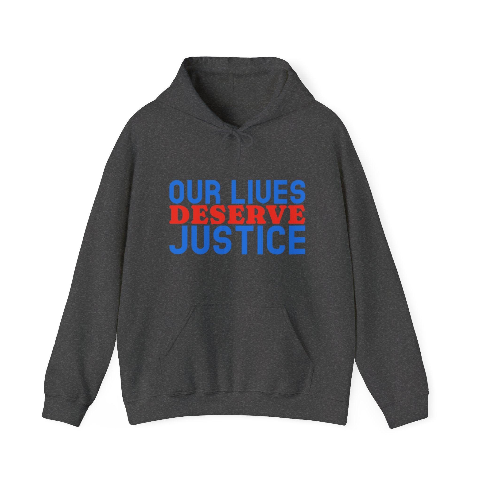 Justice Lives Hoodie-Afroadorn 