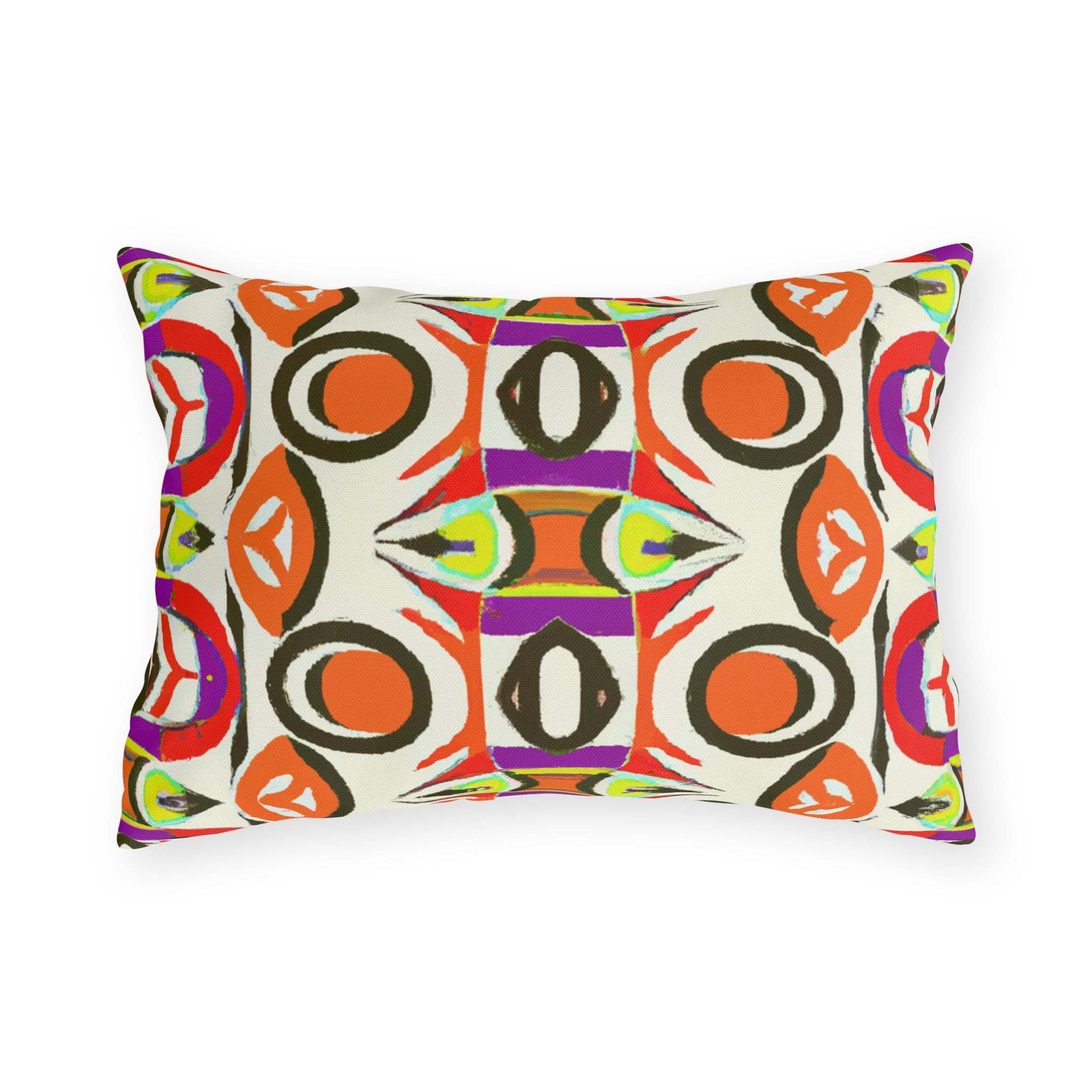 Zafari Oasis African Inspired Outdoor Throw Pillow-Afroadorn 