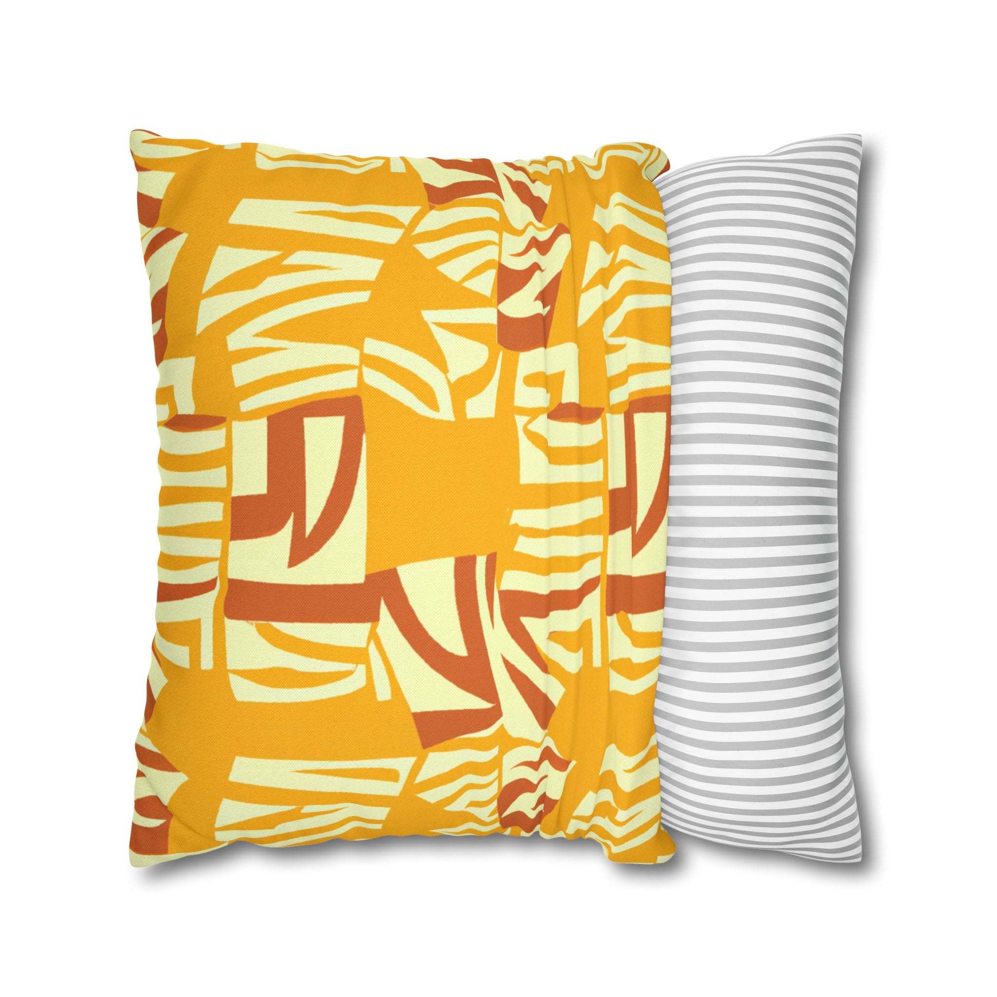 Savannah Sunset Modern African-Inspired Pillow Case-Afroadorn 