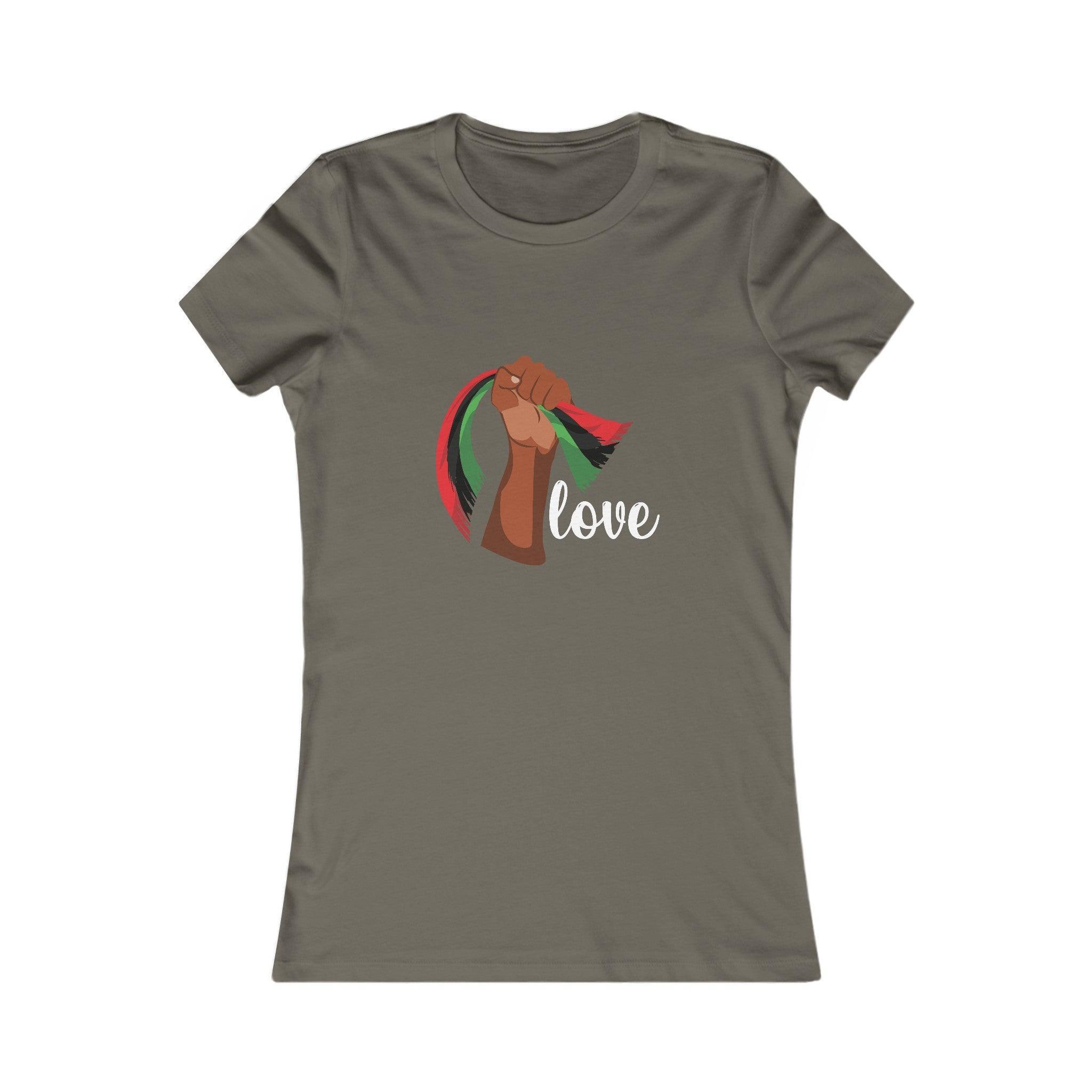 Black Love Women's T-Shirt-Afroadorn 