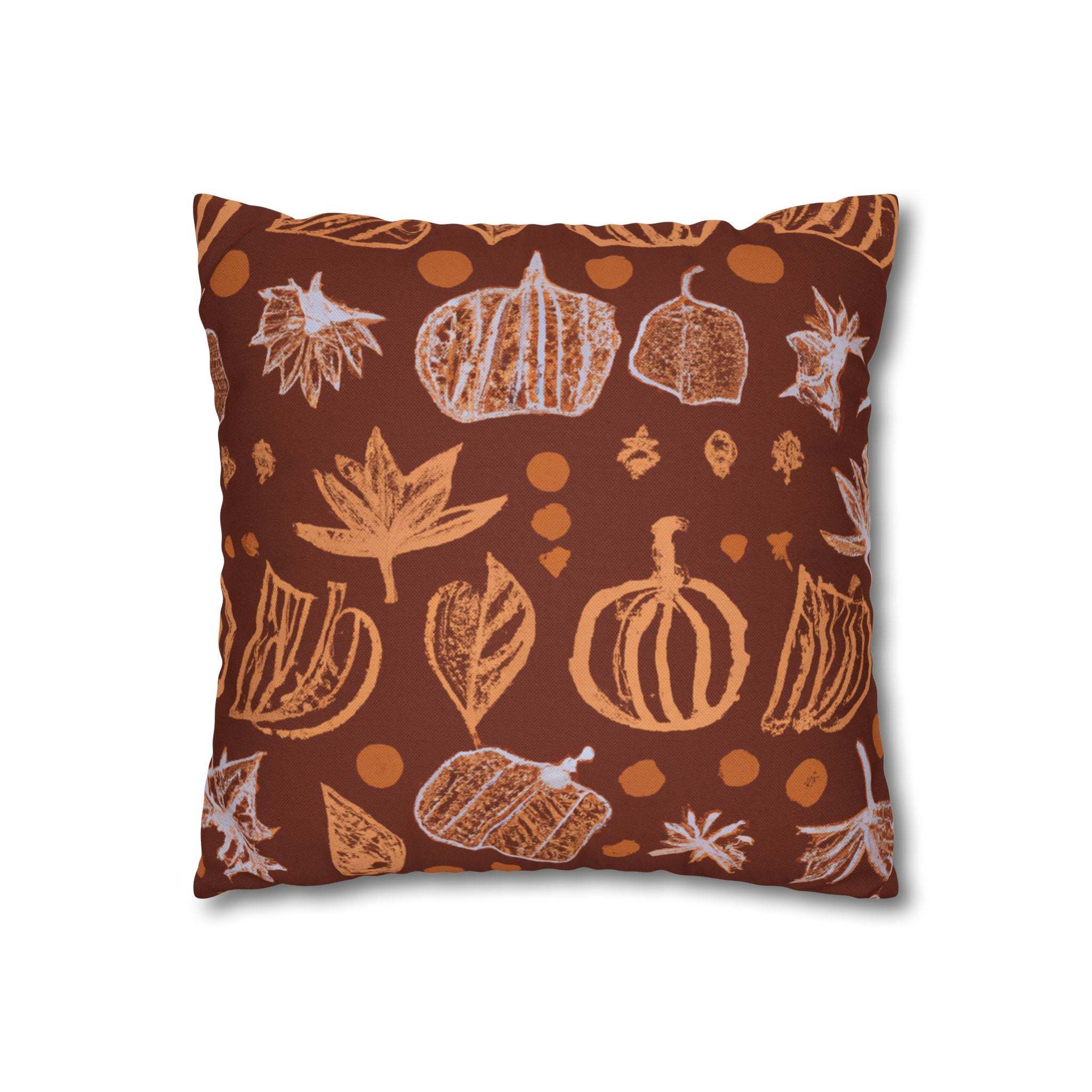 Earthy Afrocentric Botanical Pillow Case-Afroadorn 