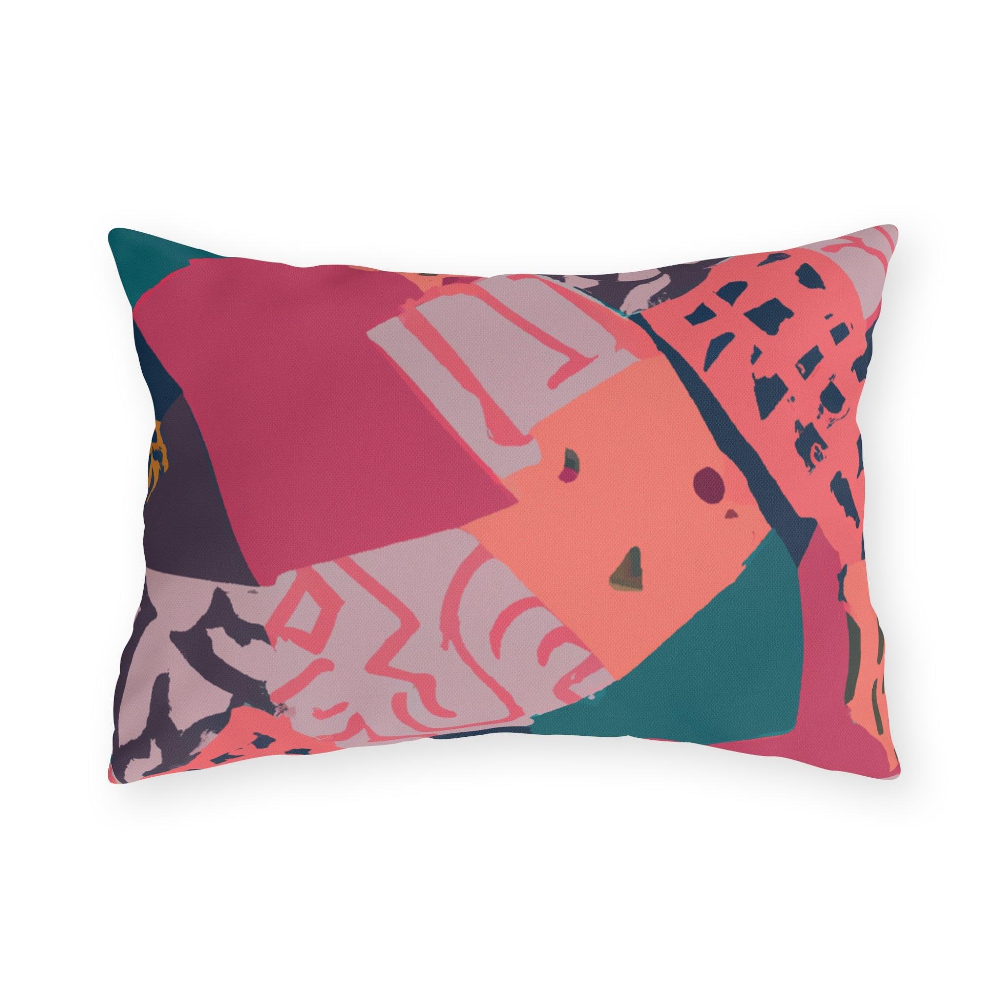 Kikarusho- African Inspired Outdoor Accent Pillow-Afroadorn 