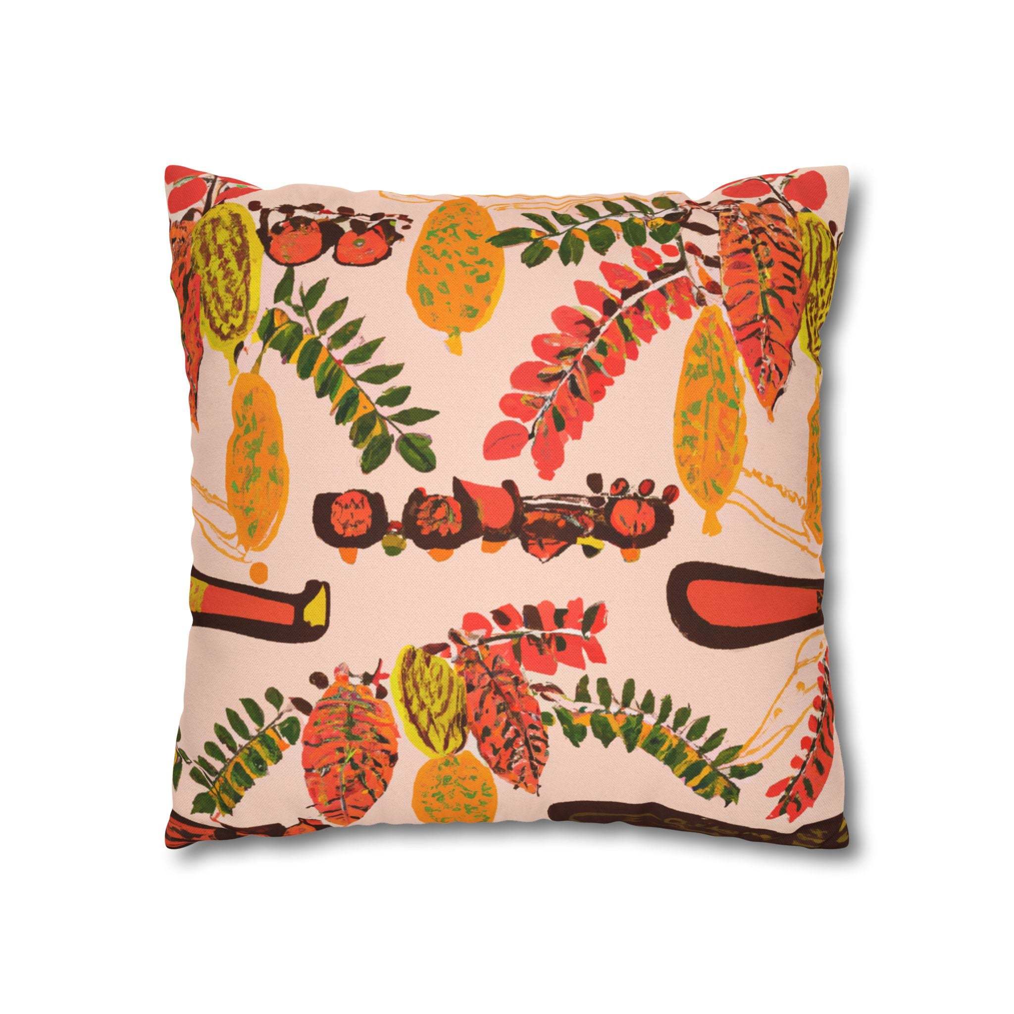 AfroVibrance Botanical Pillow Case-Afroadorn 