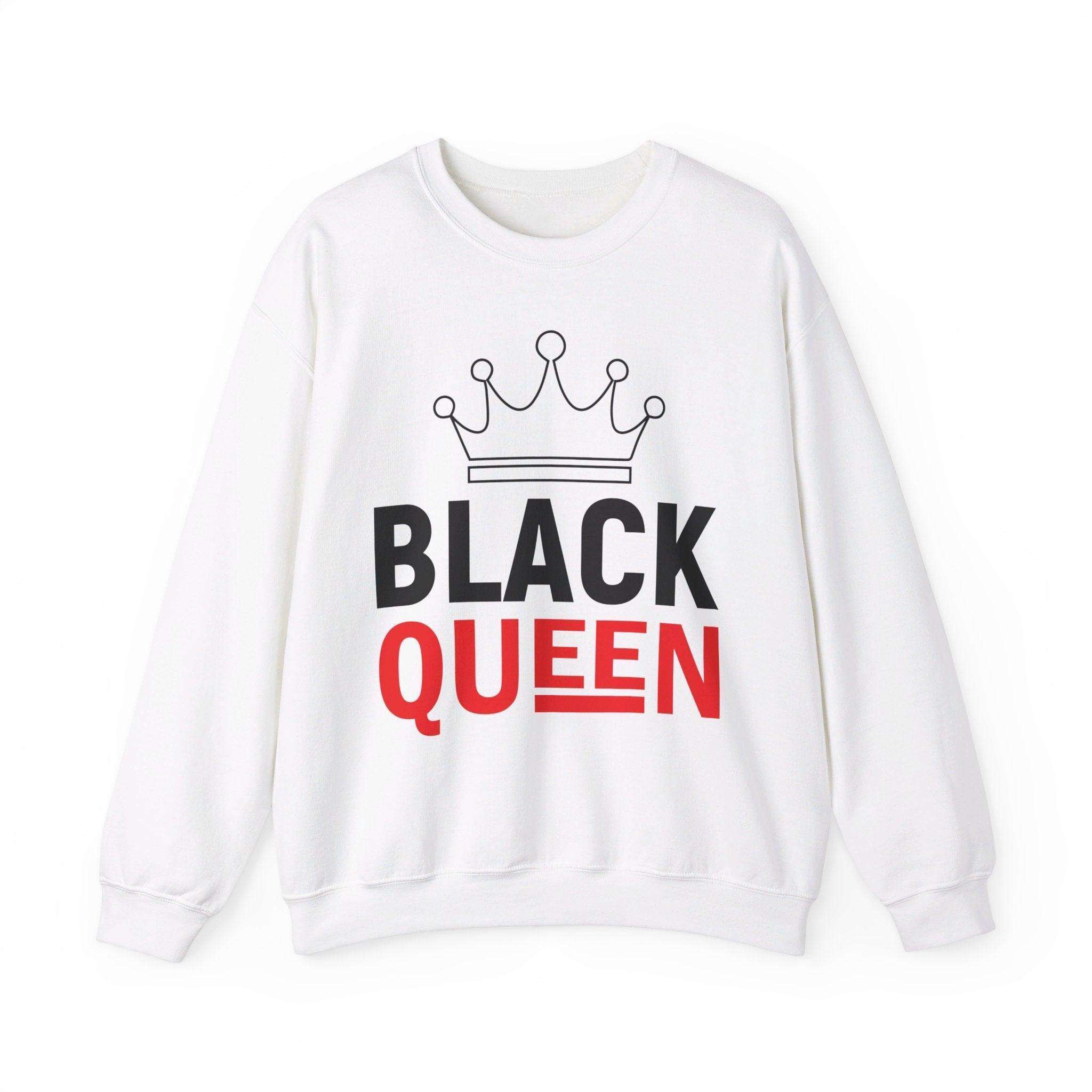 Empower Her Queen Sweatshirt-Afroadorn 