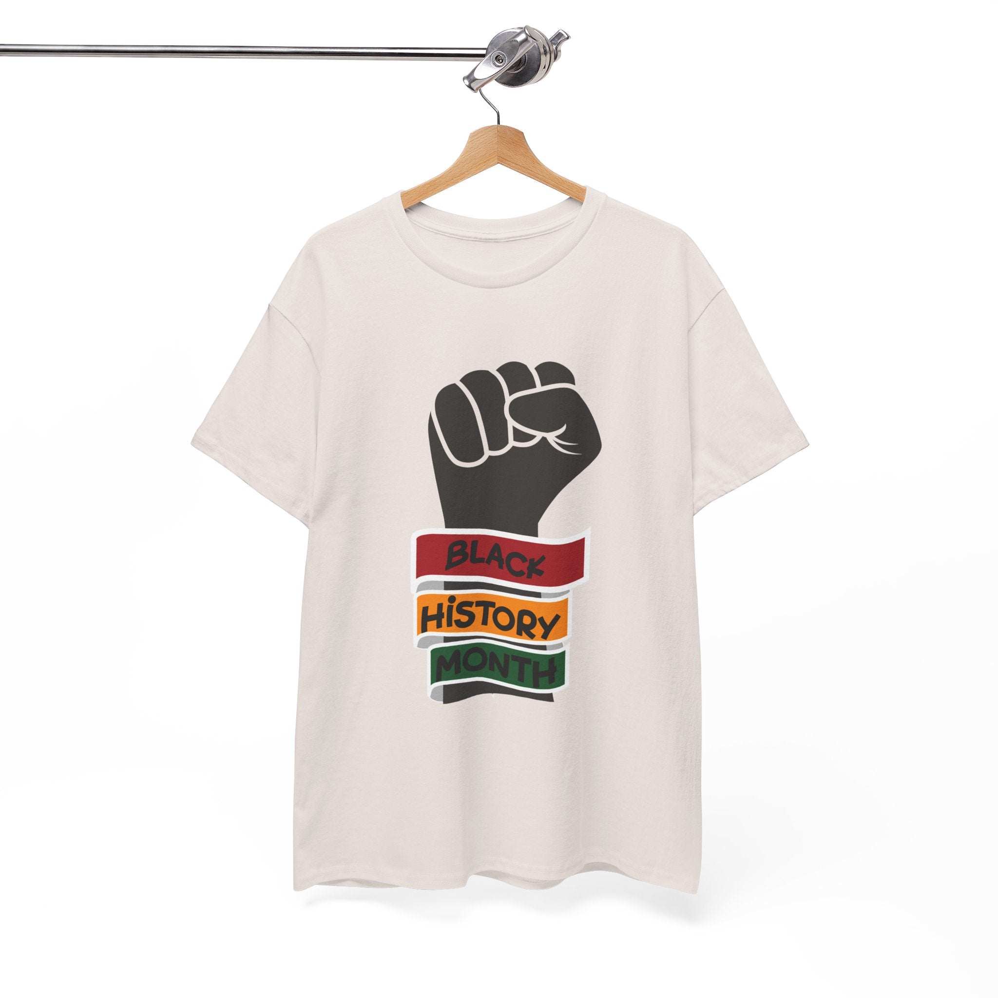 Black History Month Power T-Shirt-Afroadorn 