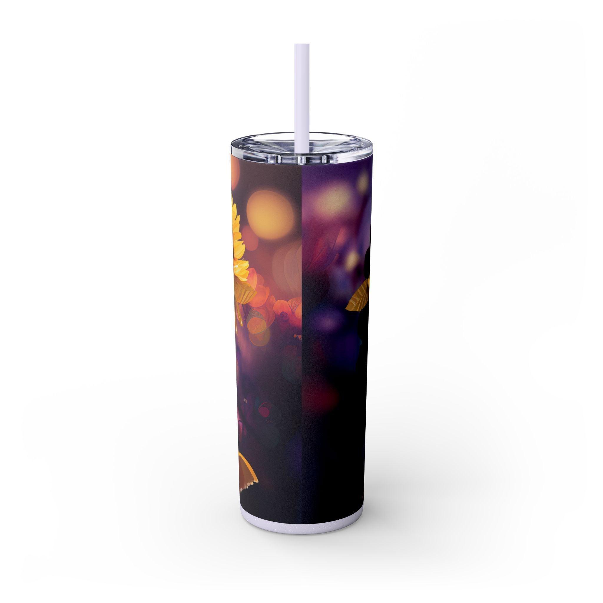 Sunflower Sisterhood 20oz Tumbler-Afroadorn 