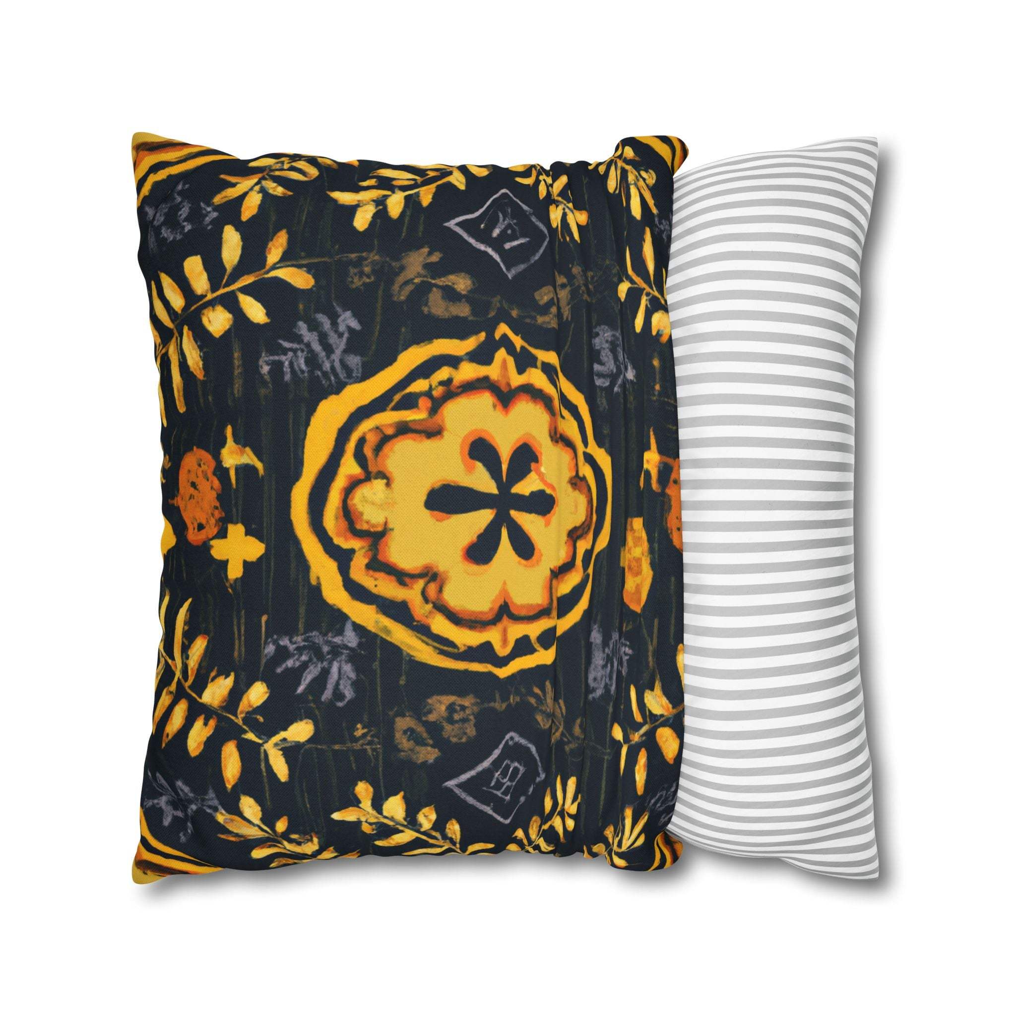 Vibrant Autumn Roots African-Inspired Pillow Case-Afroadorn 