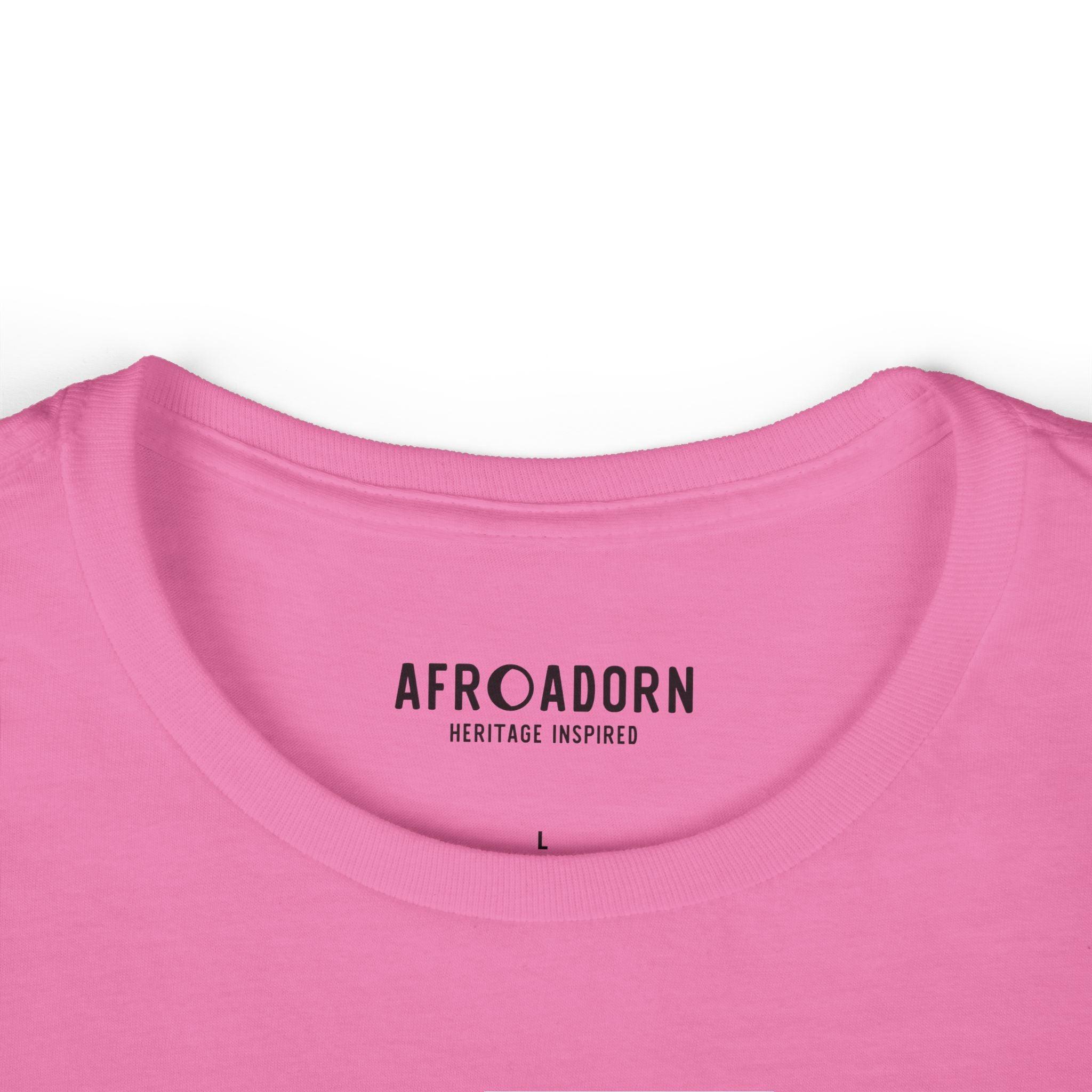 Bold Afro and Hearts Women's T-Shirt-Afroadorn 