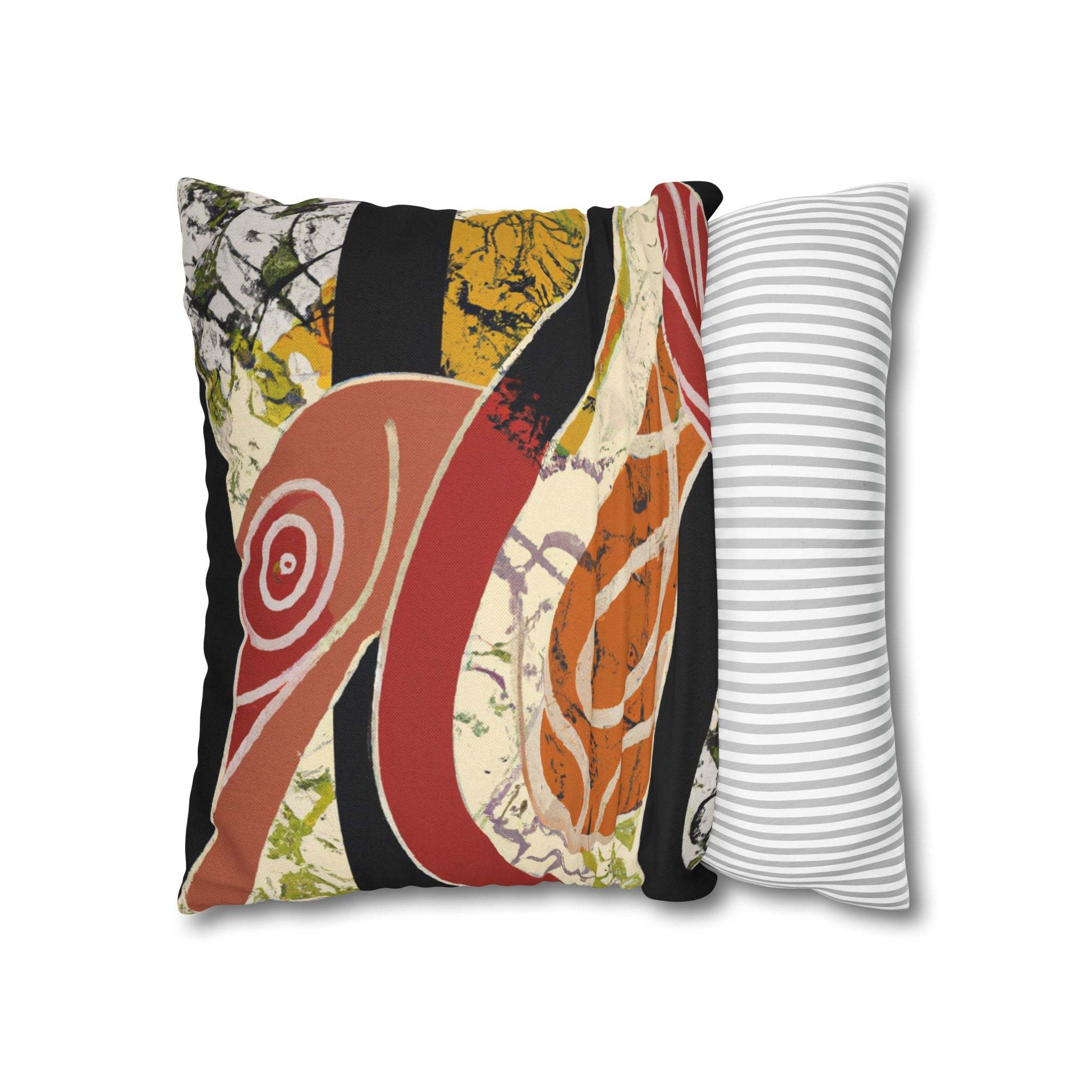 Earthy Harmony African-Inspired Pillow Case-Afroadorn 