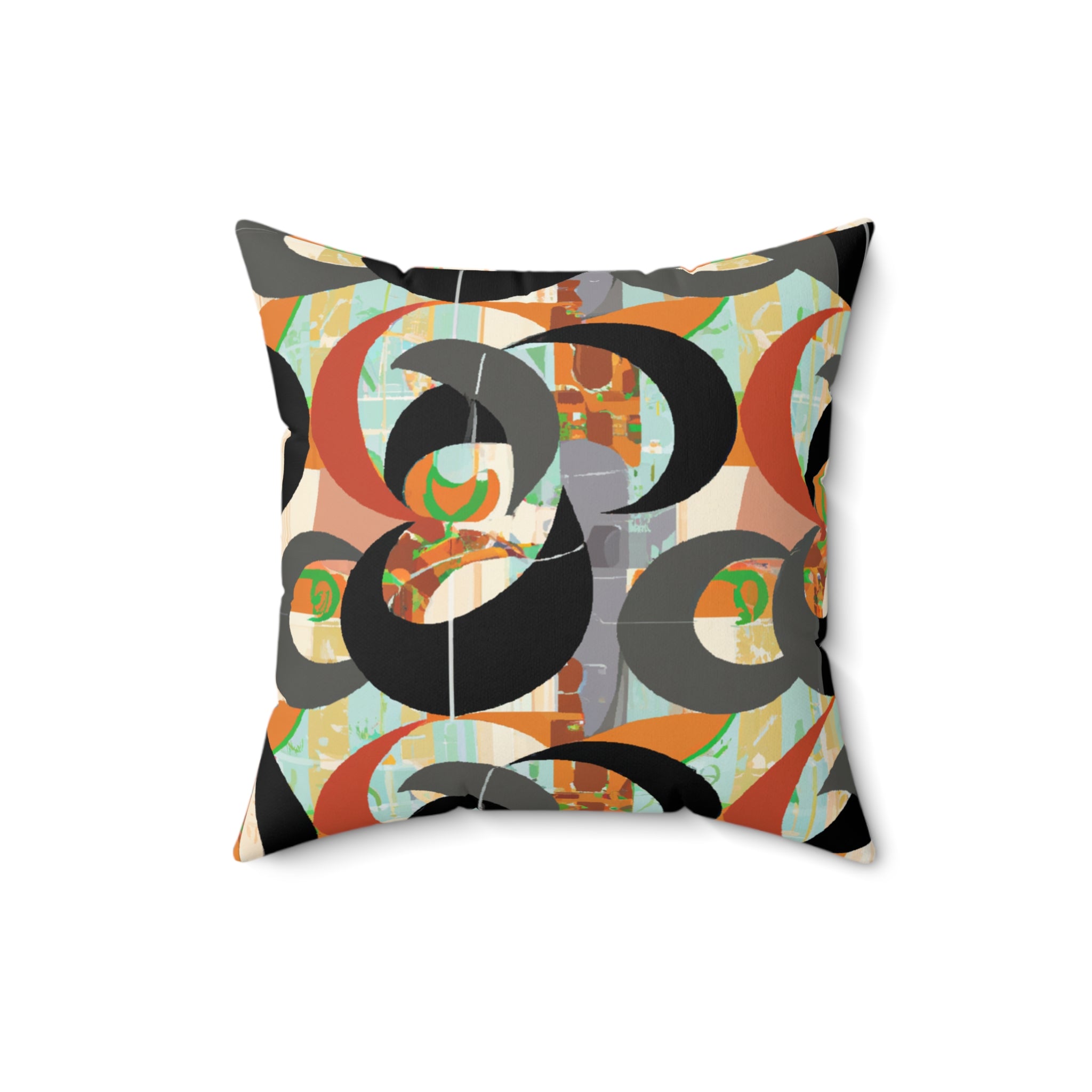 Unity KinteKushion - Afrocentric Earthy Vibe Throw Pillow-Afroadorn 