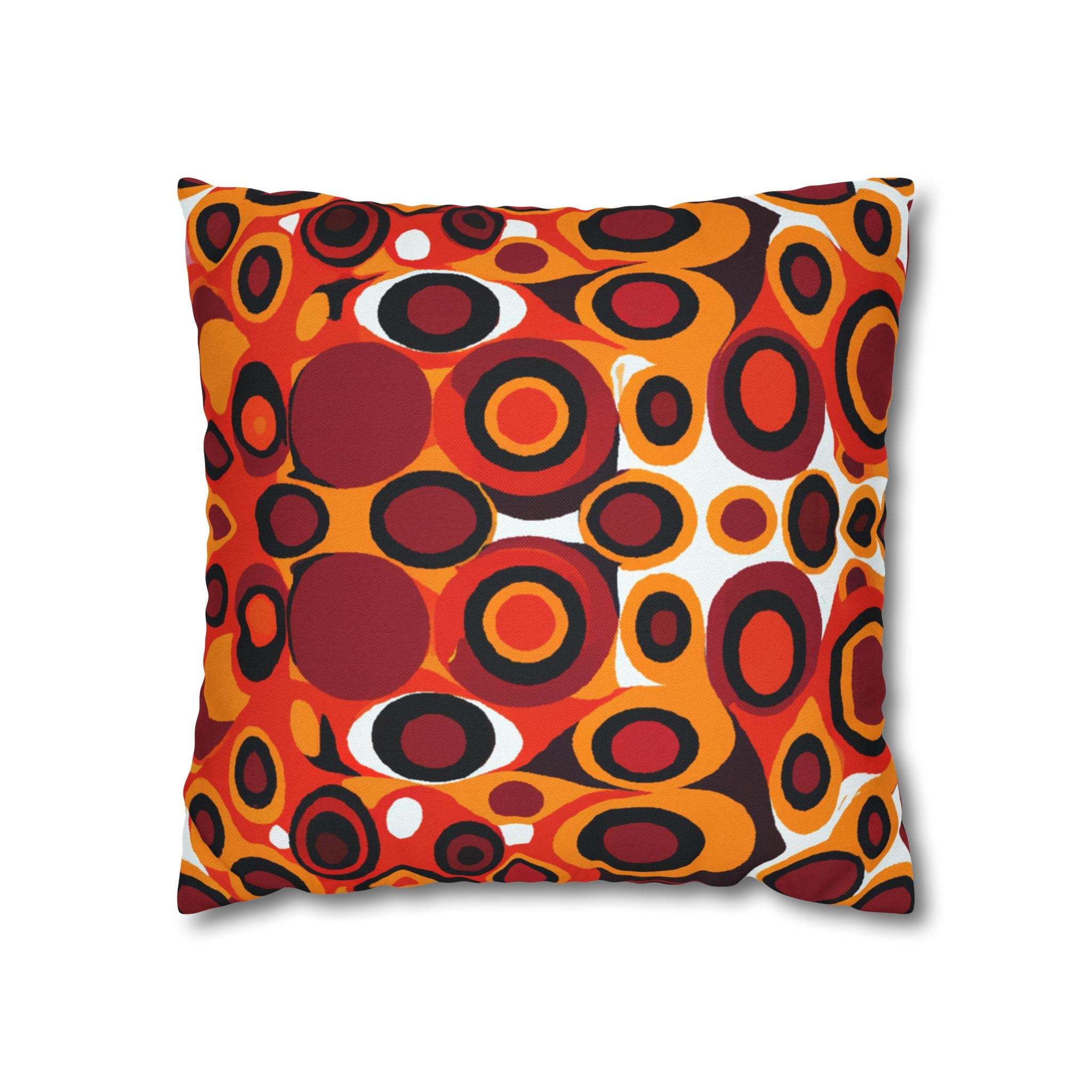 Unity in Sunset: Vibrant Afrocentric Pillow Case-Afroadorn 