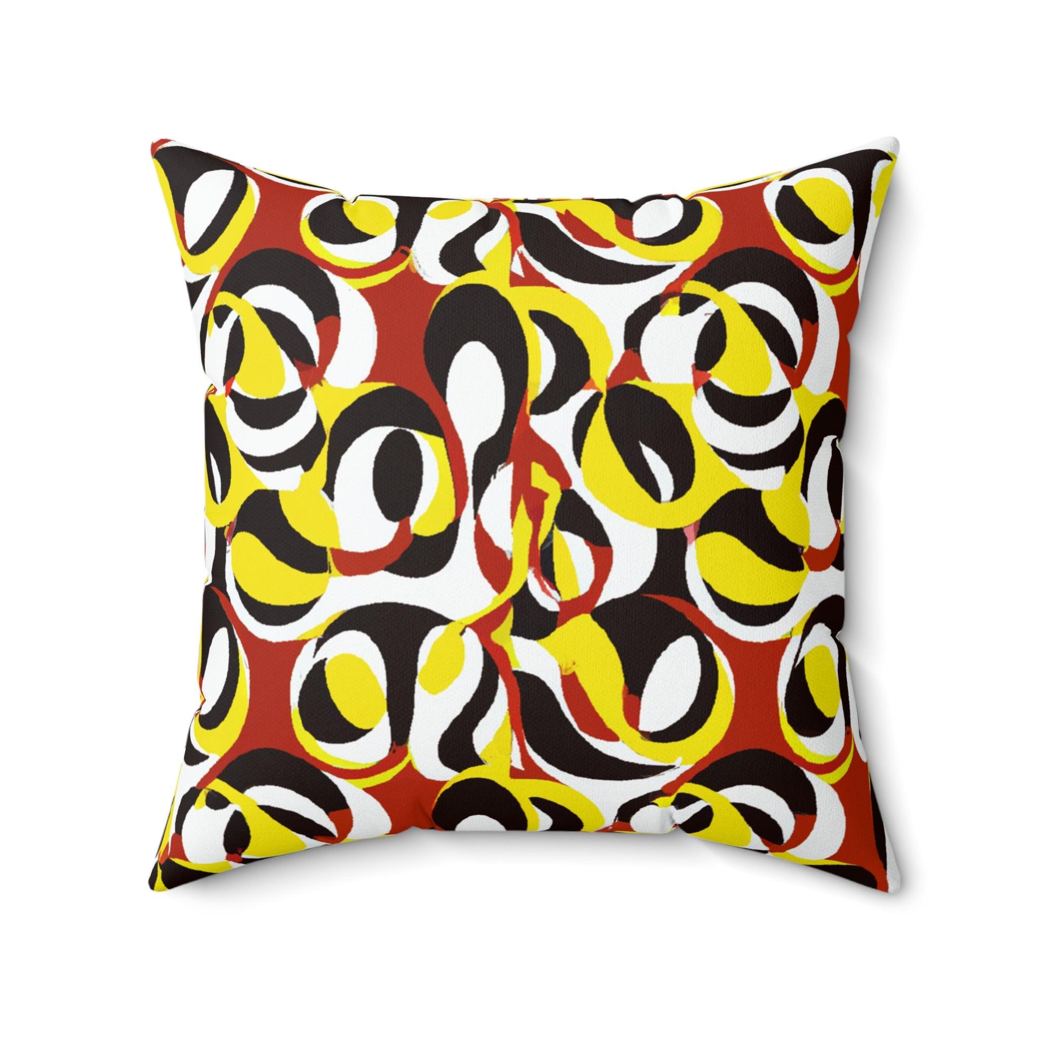 Unity Vibes Afrocentric Throw Pillow-Afroadorn 