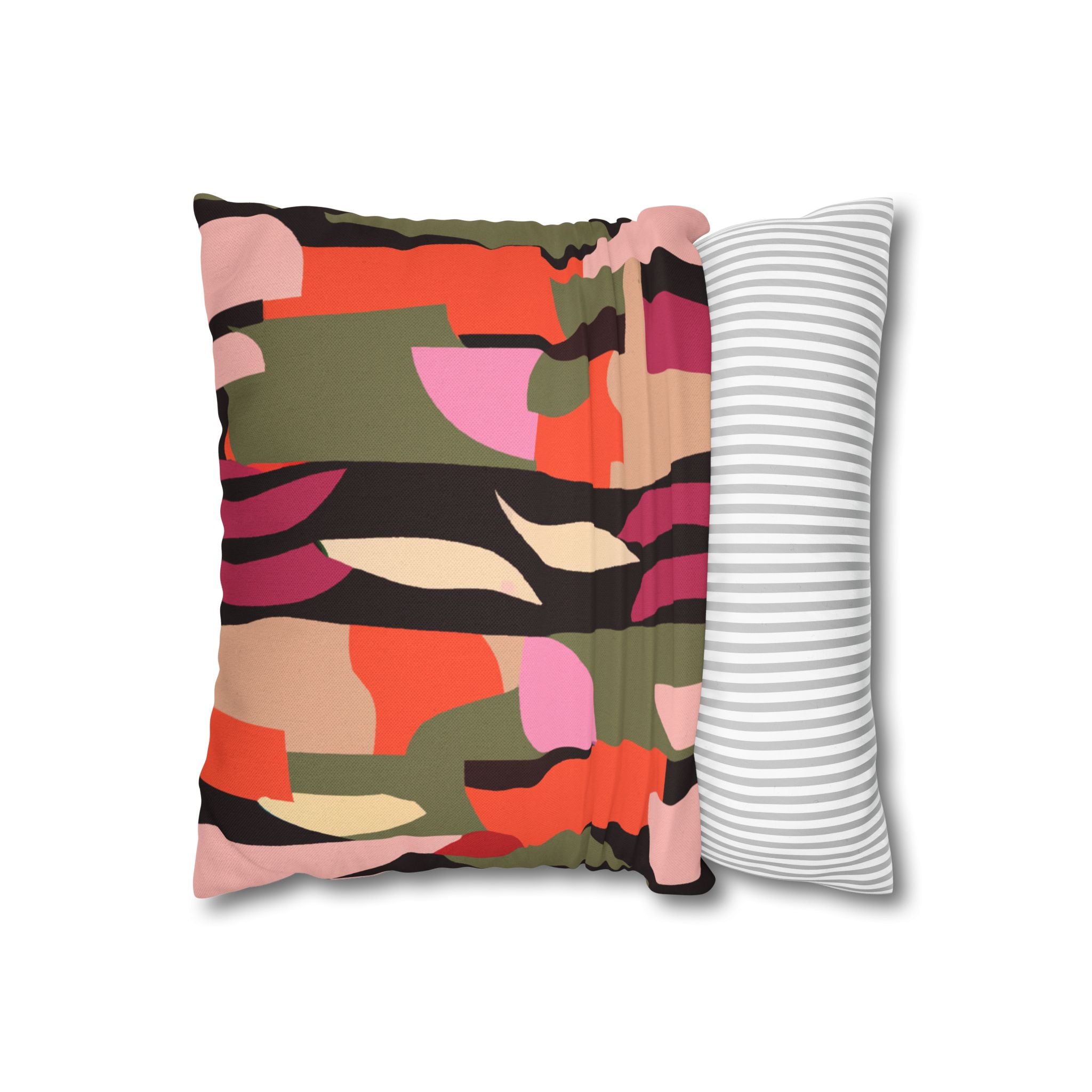 Vibrant Safari Roots Pillow Case-Afroadorn 