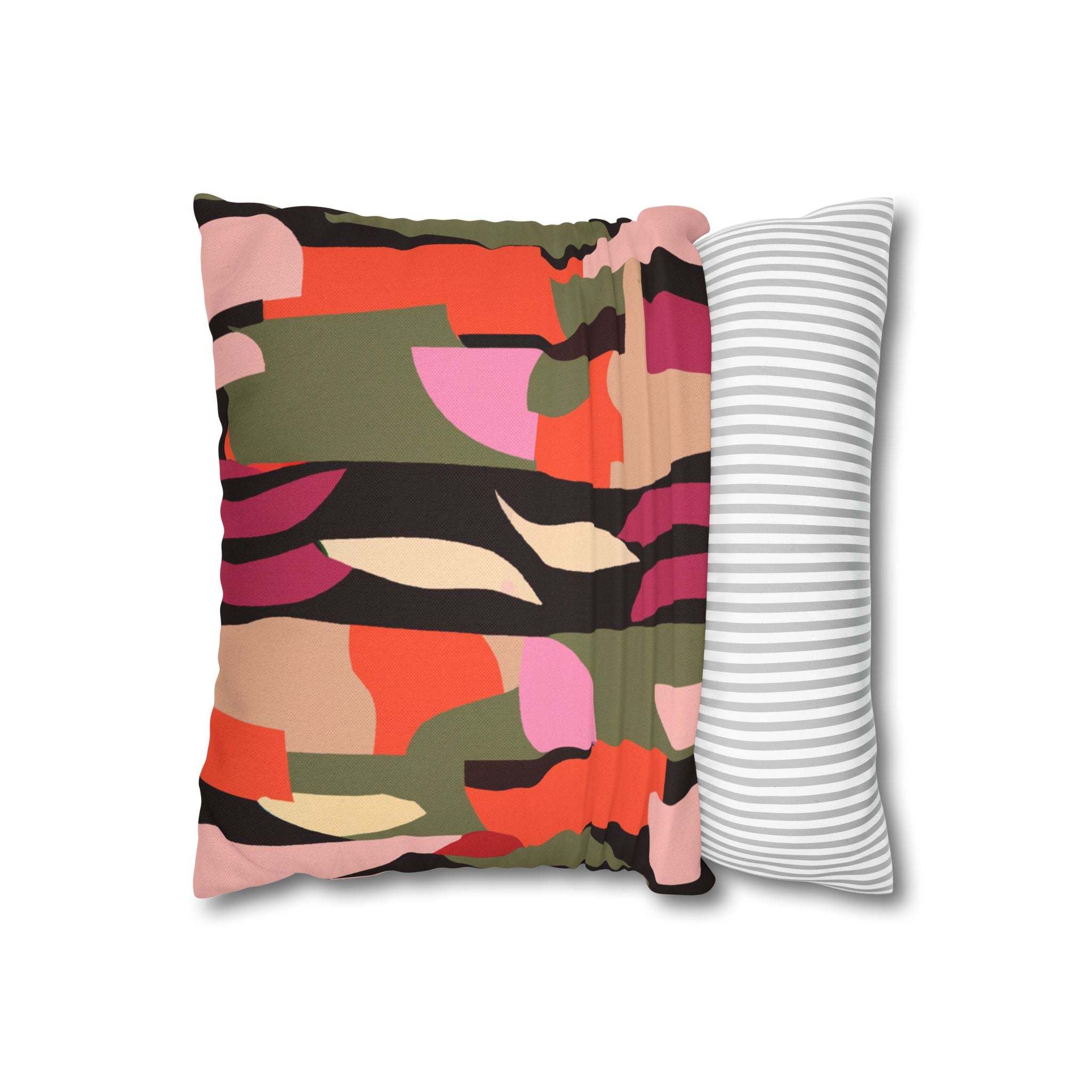 Vibrant Pan-African Growth Vibes Pillow Case-Afroadorn 