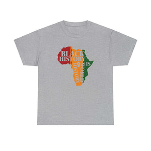 World History is Black History T-Shirt-Afroadorn 