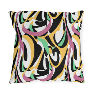 Zafari Essence African-Inspired Outdoor Throw Pillow-Afroadorn 